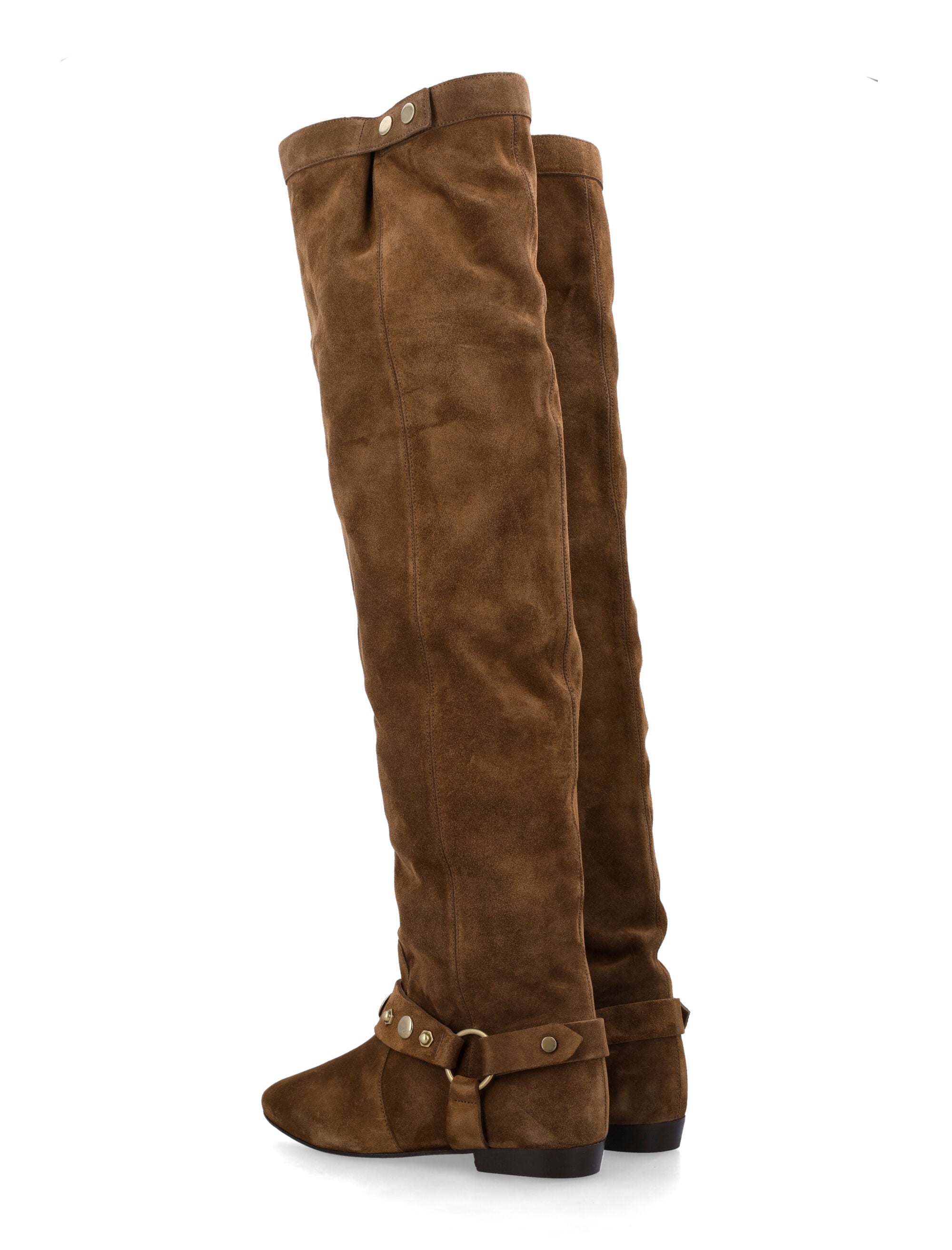 ISABEL MARANT Thigh-High Suede Boots