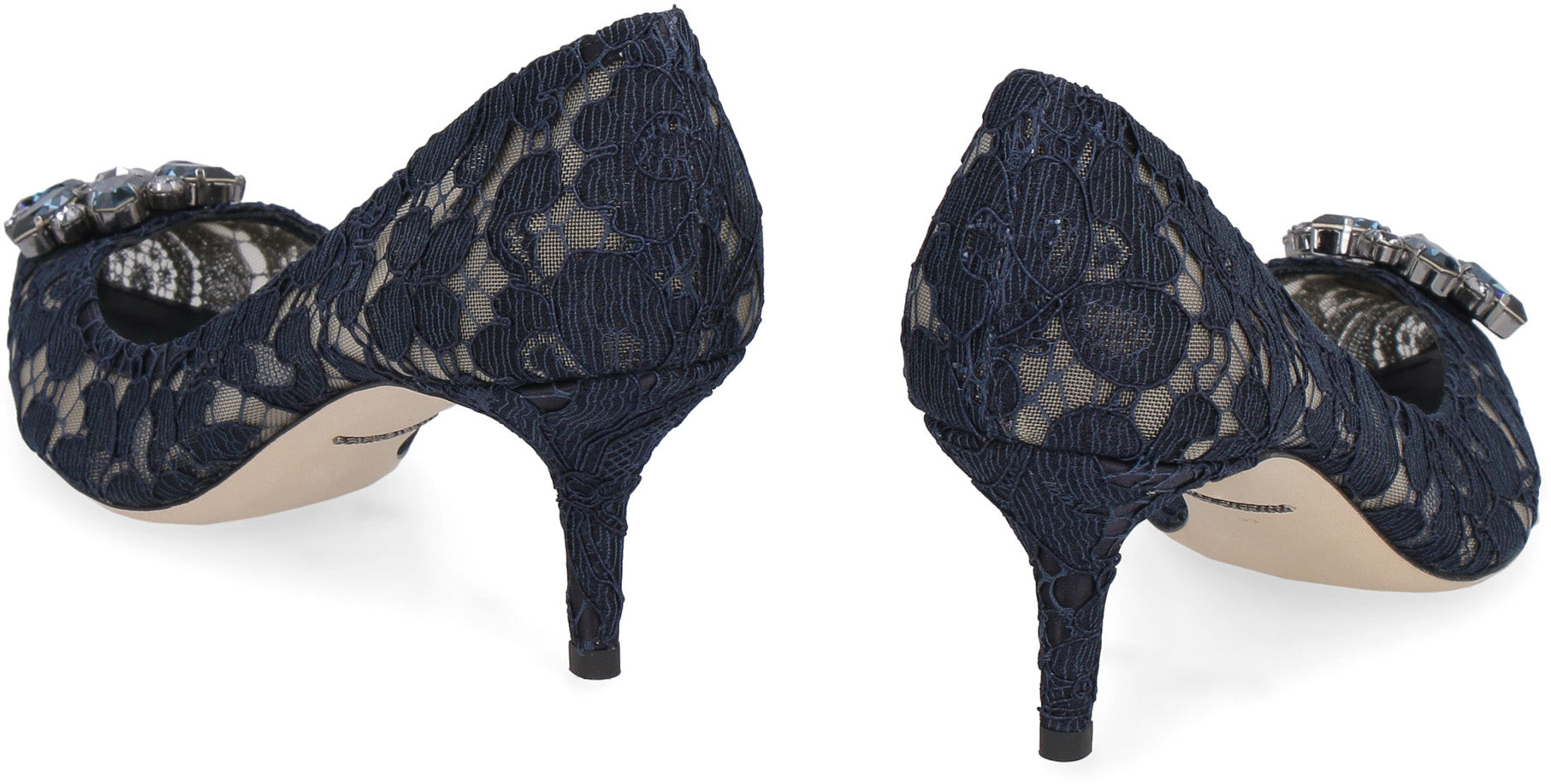 DOLCE & GABBANA Lace Pumps for Women - SS25 Collection