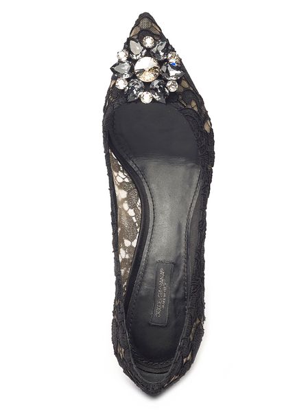 DOLCE & GABBANA Lace Pumps for Women - SS25