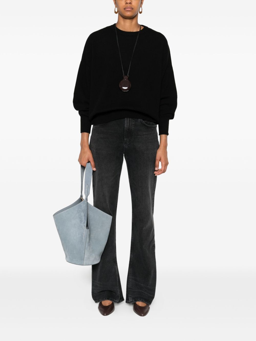 BEYOU Women’s Cashmere Crewneck Sweater