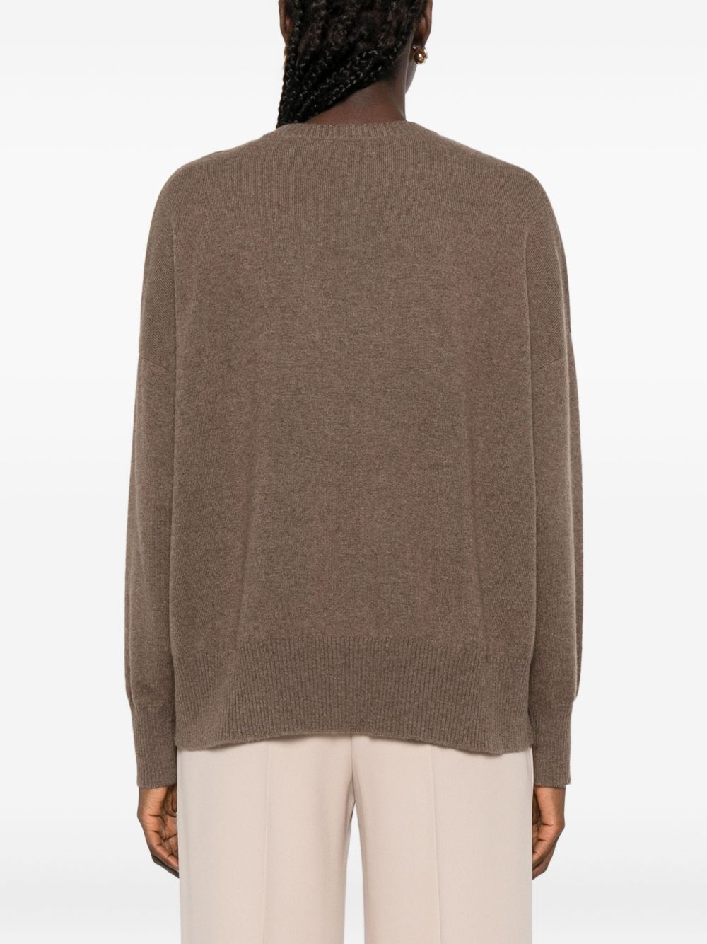 BEYOU Cashmere Crewneck Sweater for Women - FW25