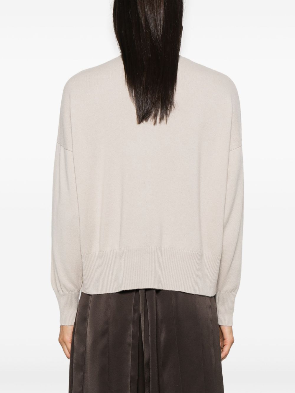 BEYOU Women's Cashmere Crewneck Sweater