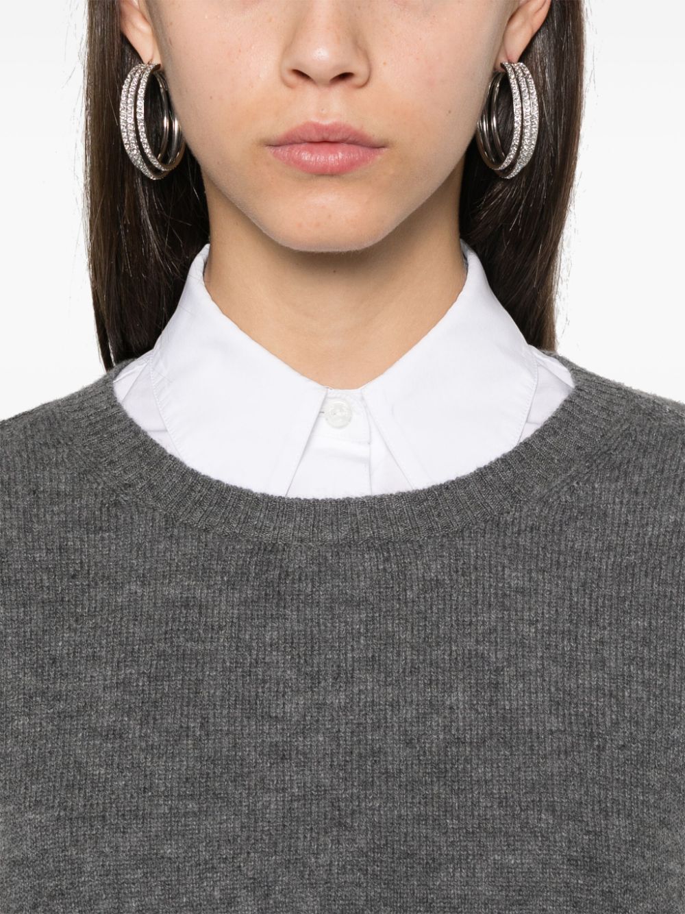 BEYOU Cashmere Crewneck Sweater for Women - FW25