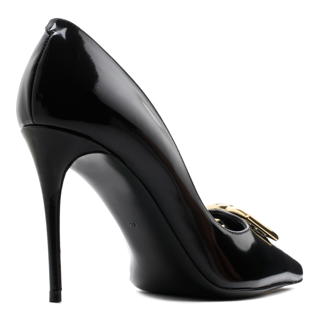 DOLCE & GABBANA Elegant Calfskin Pumps with Heel