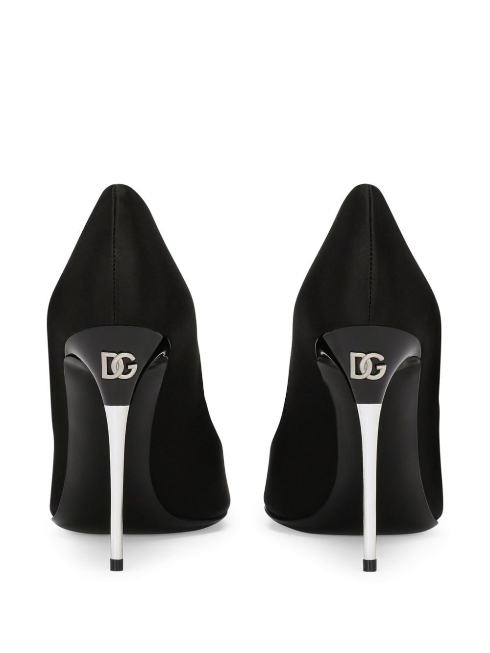 DOLCE & GABBANA Satin Décolleté Mini Pumps for Women