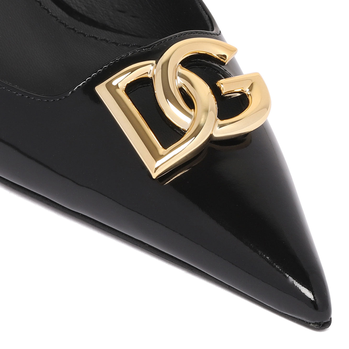 DOLCE & GABBANA Elegant Cow Leather Pumps with Heel