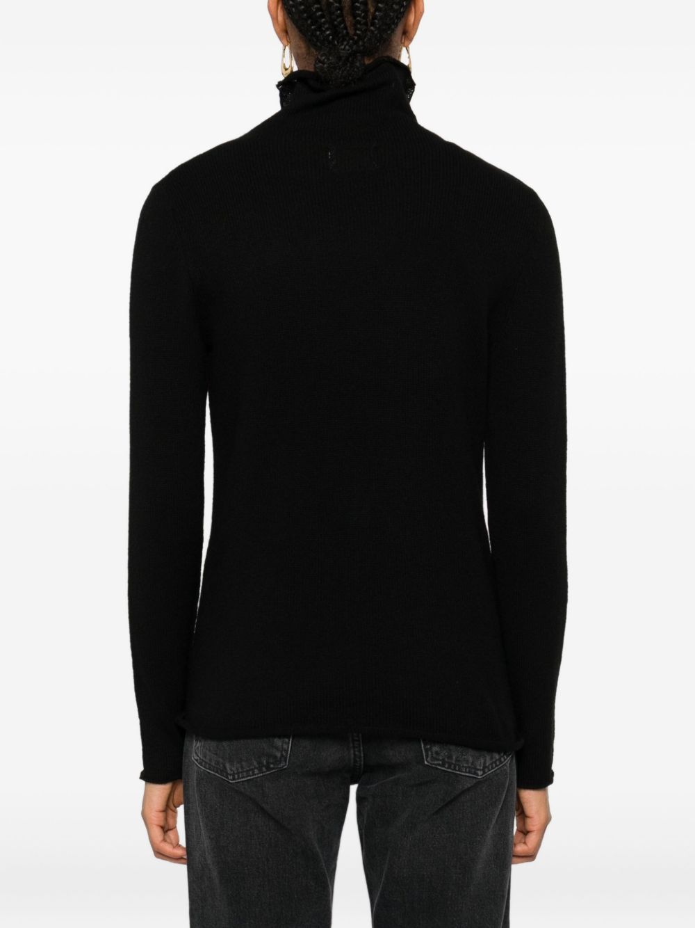 BEYOU Cashmere Turtle-Neck Sweater
