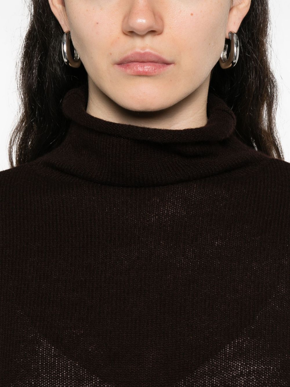 BEYOU Cashmere Turtle-Neck Sweater