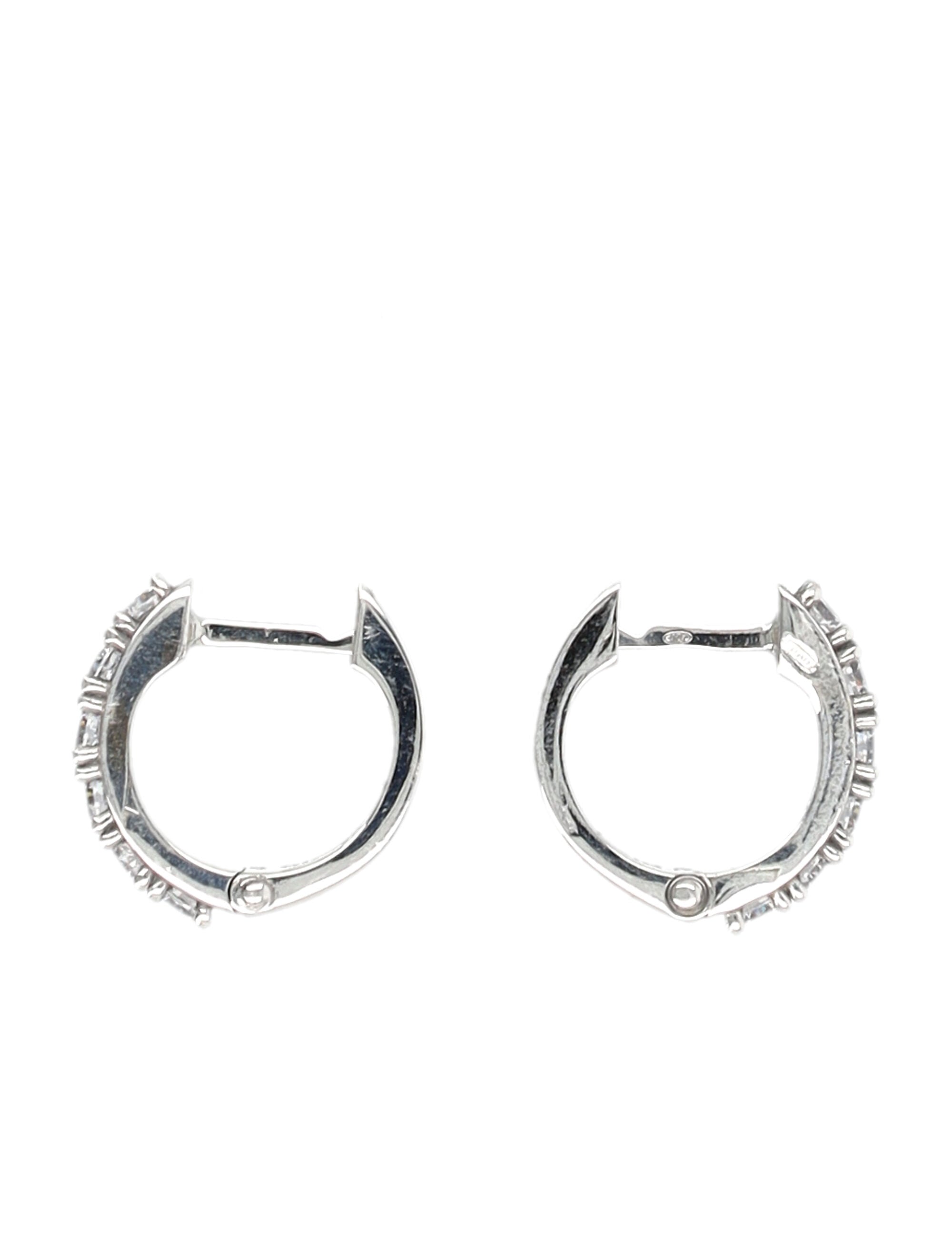 EMANUELE BICOCCHI Mini Crystal Hoop Earrings