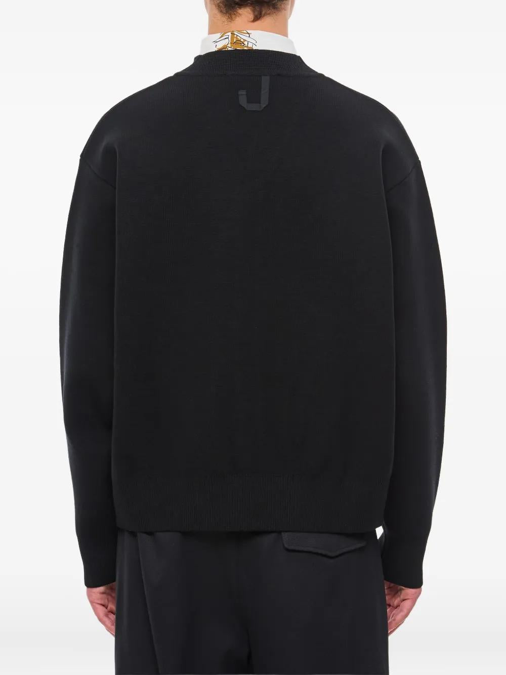 JACQUEMUS Ribbed V-Neck Cardigan for Men