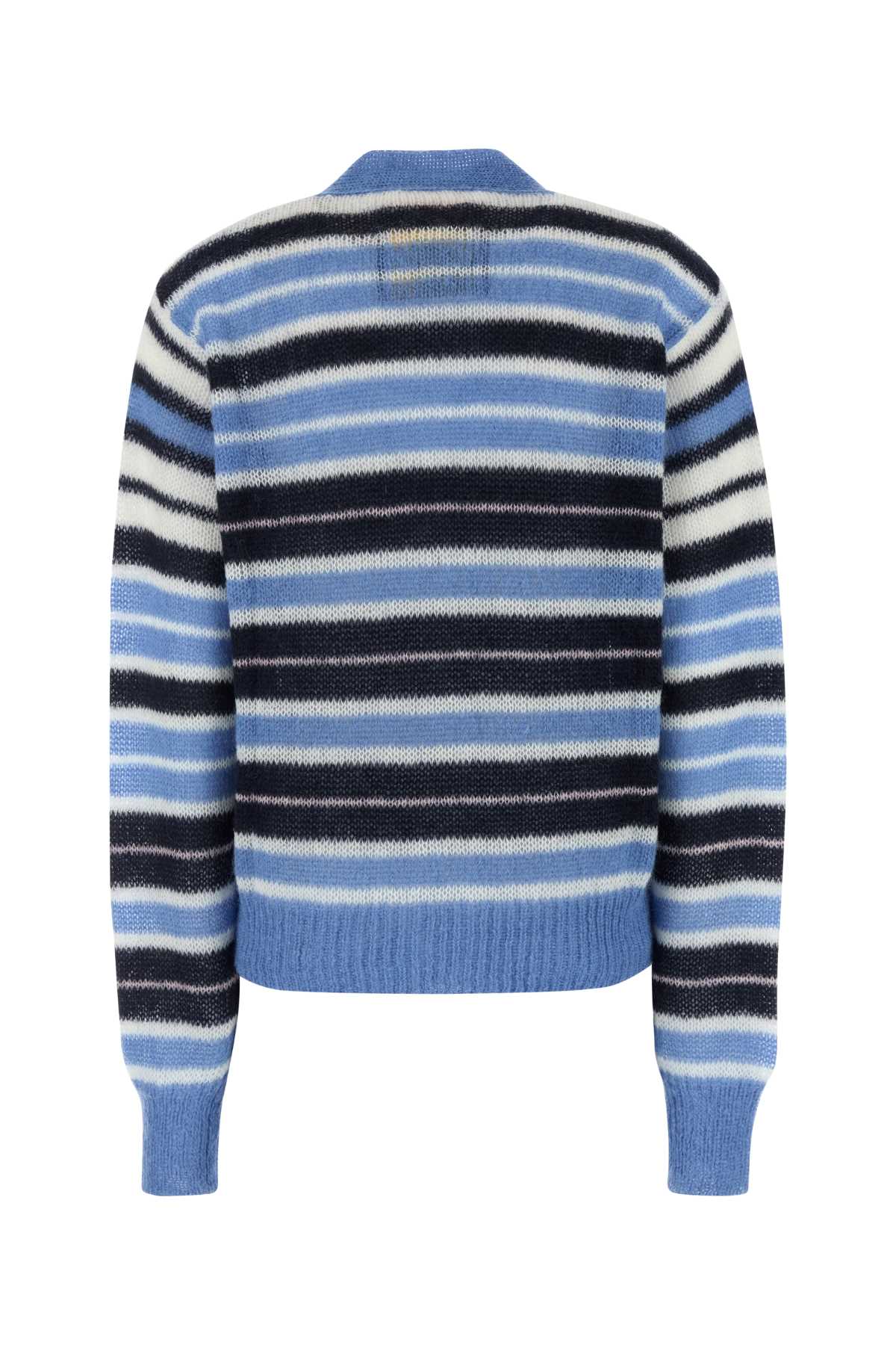 MARNI Multicolor Mohair Blend Cardigan for Women