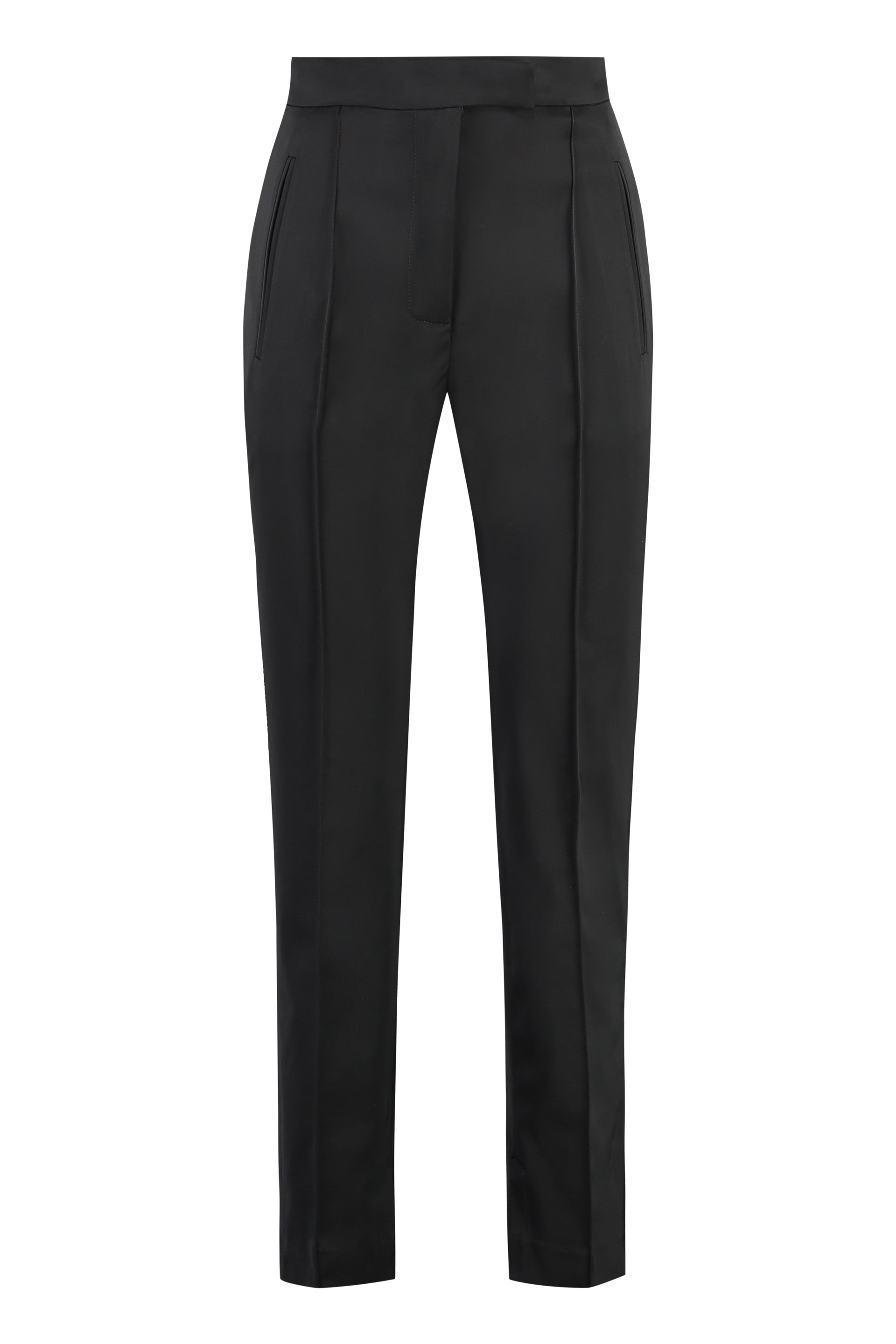 PT01 Women's Stretch Viscose Trousers - Size 34