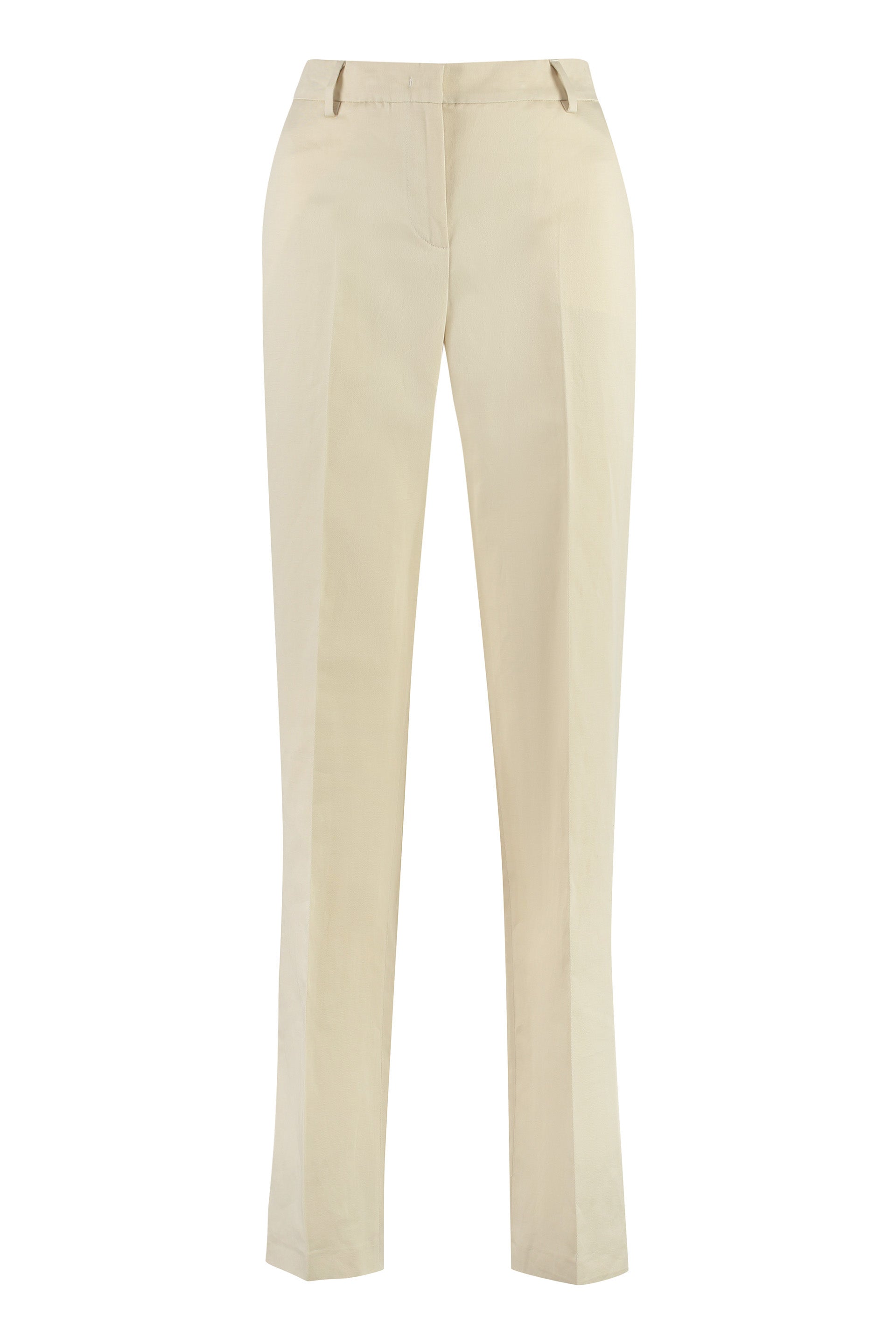 PT01 Cotton-Linen Trousers for Women - SS23