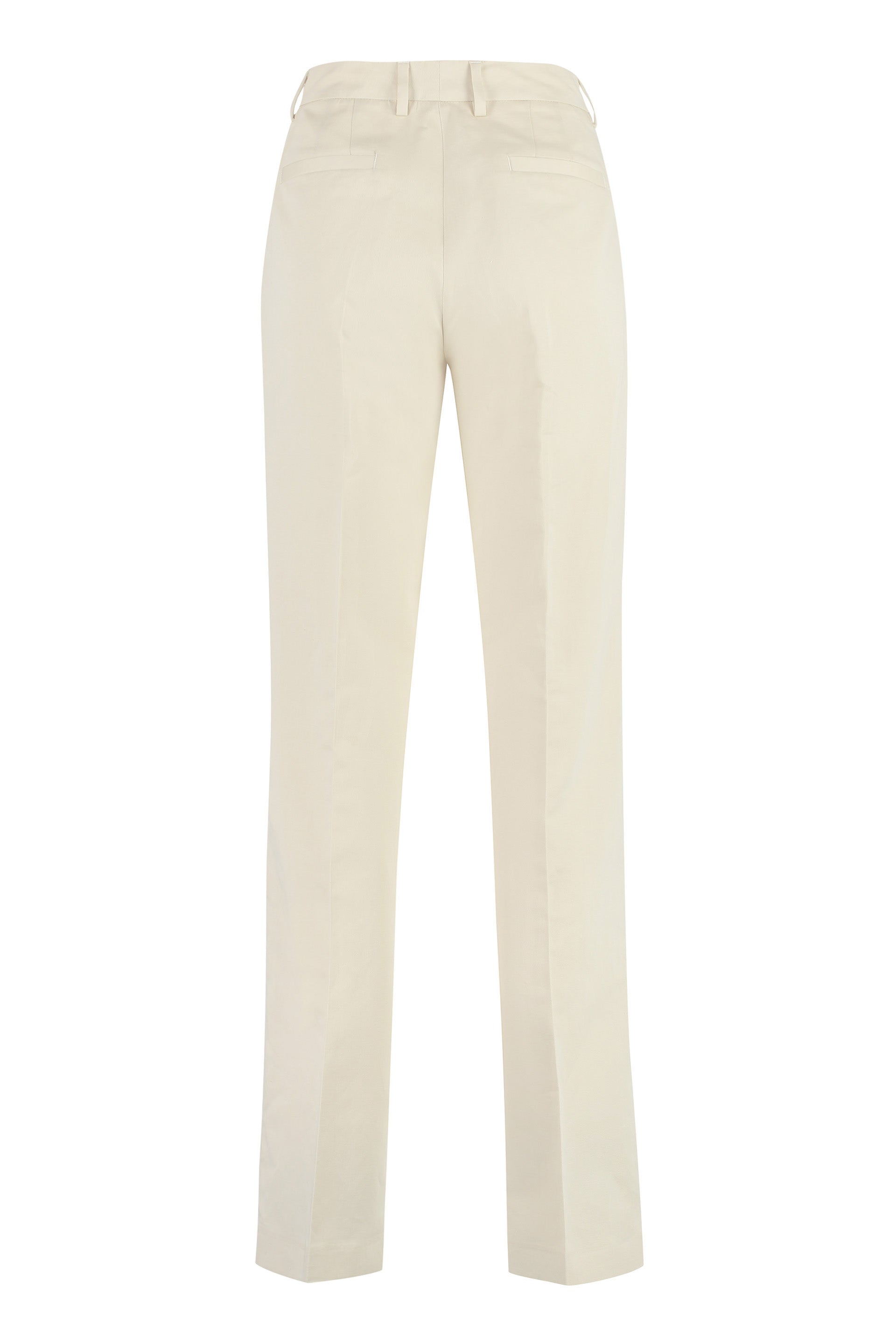 PT01 Cotton-Linen Trousers for Women - SS23