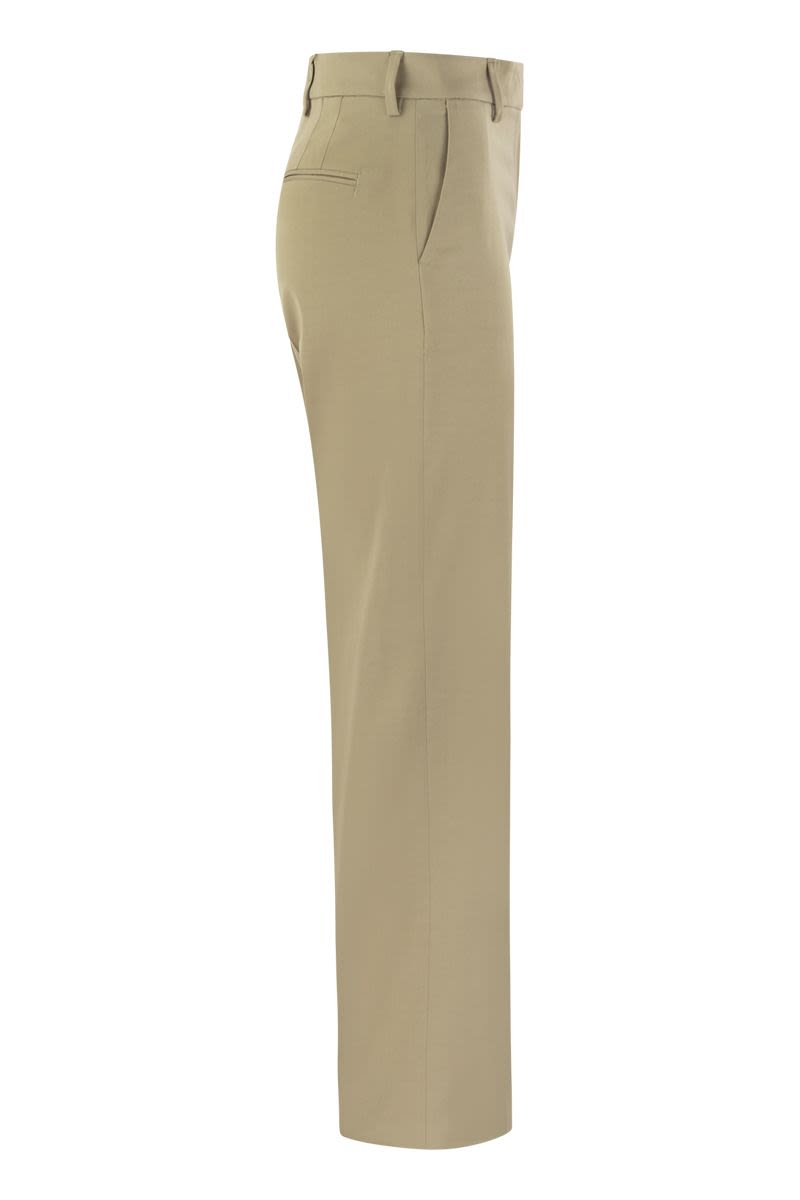 PT01 Stretch Viscose Trousers - Women's Straight Fit