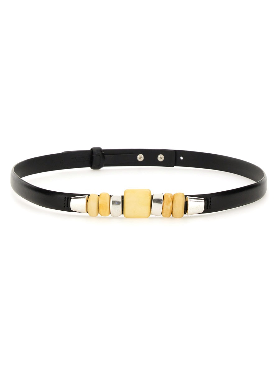ISABEL MARANT Stylish Leather Belt for Women - SS25 Collection