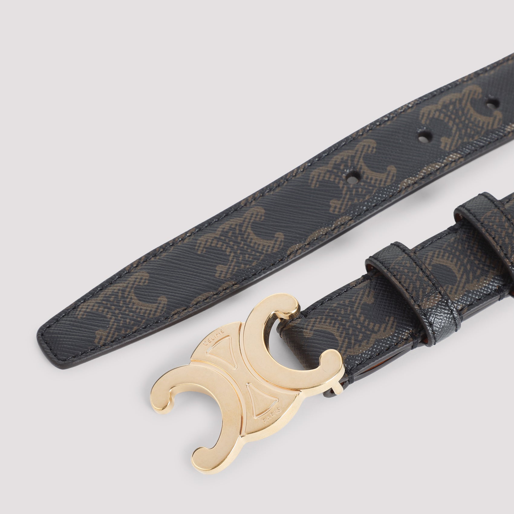 CELINE Luxury Leather Belt - 2.5cm Height