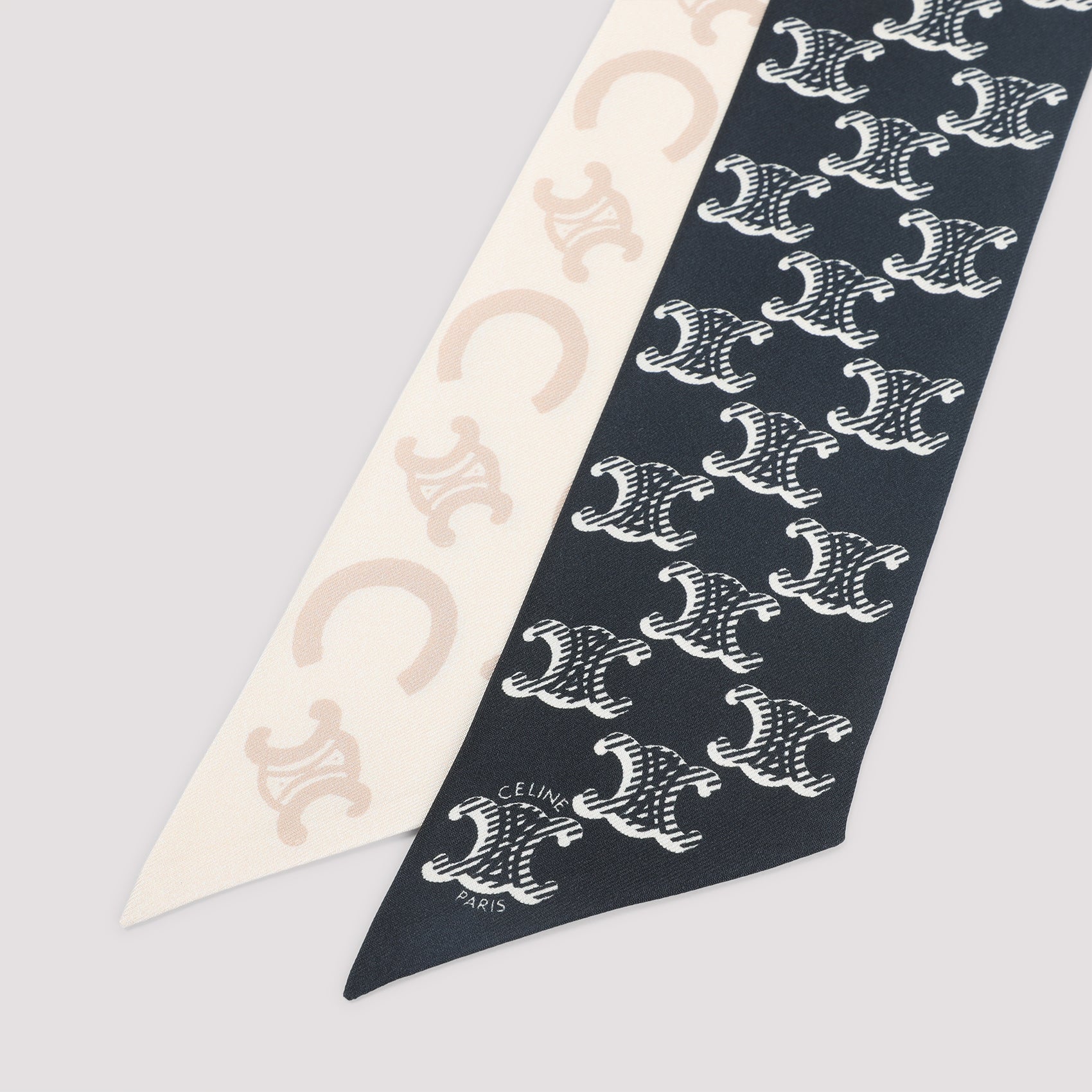 CELINE Luxury Silk Scarf - 6cm x 110cm