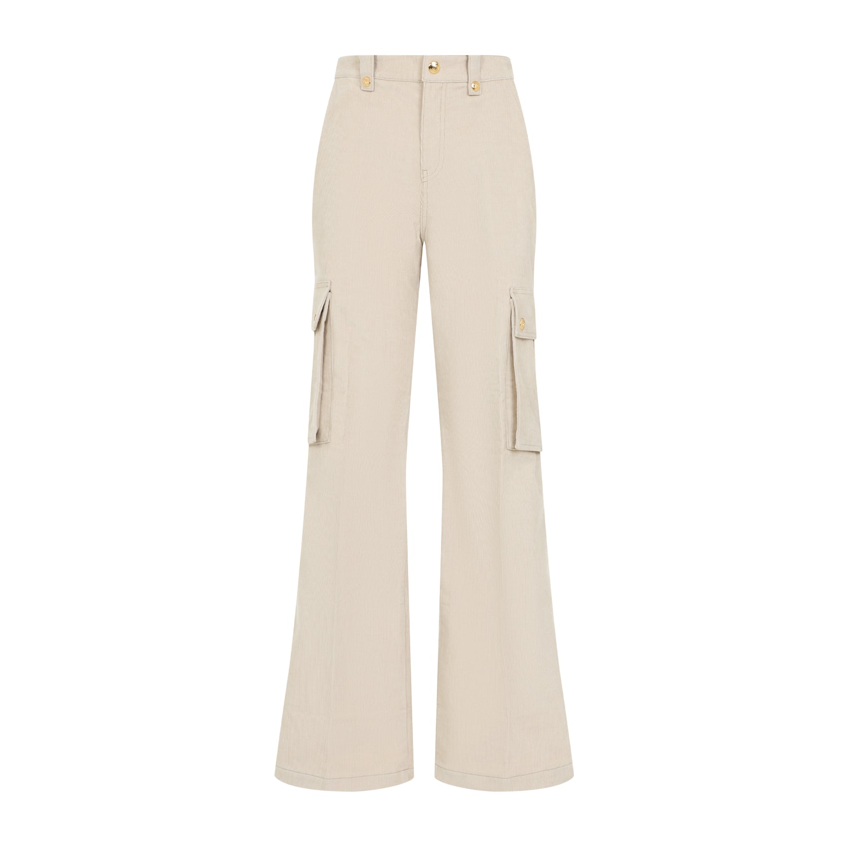 CELINE Flared Leg Cargo Pants for Women