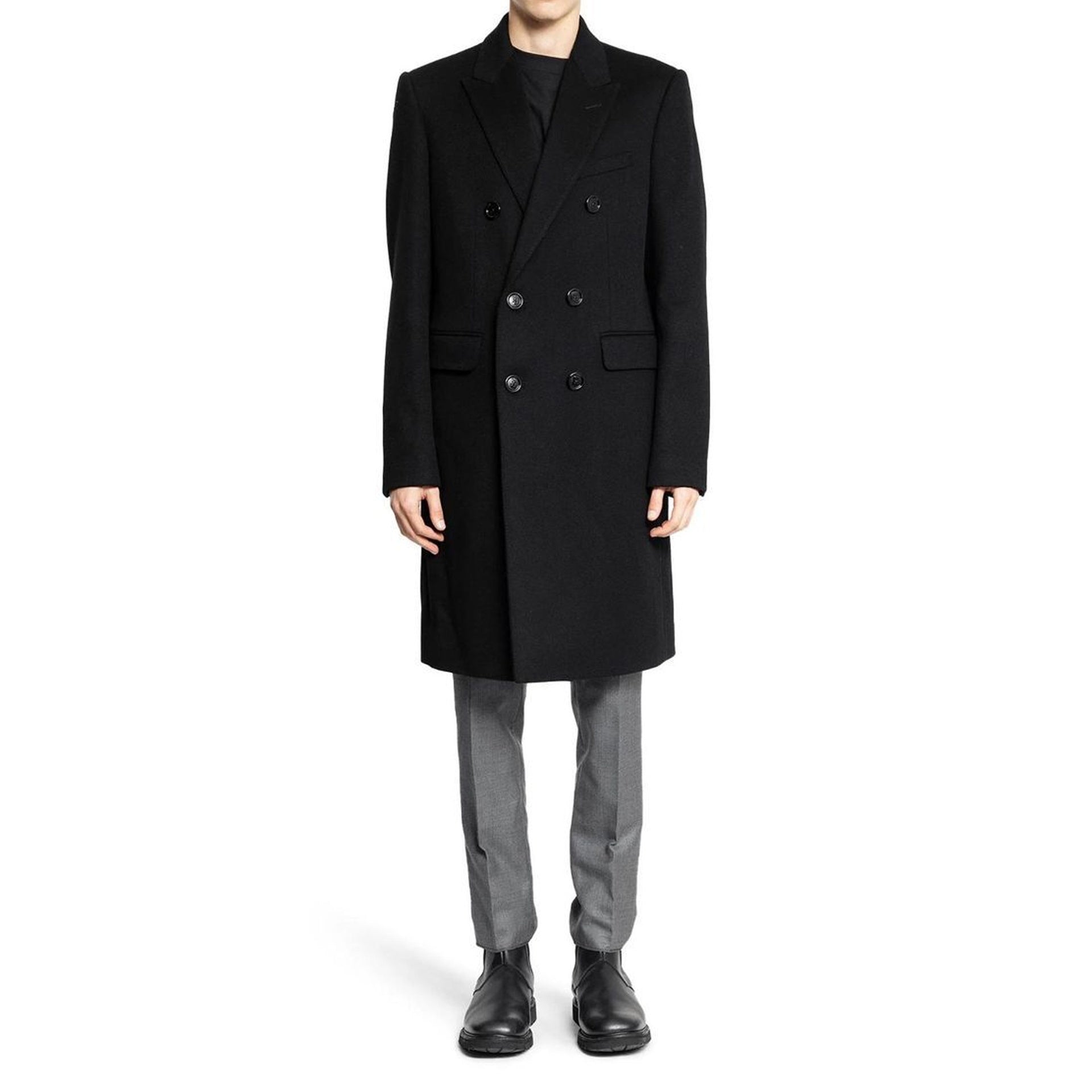 CELINE Classic Double-Breasted Wool Jacket