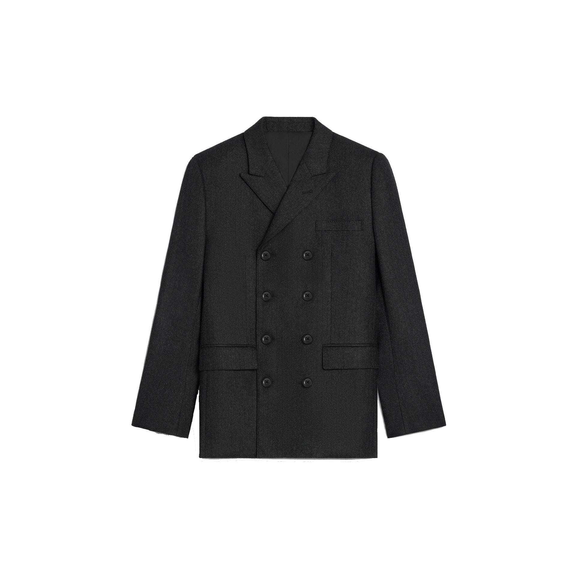 CELINE Double-Breasted Wool Blazer Jacket for Men