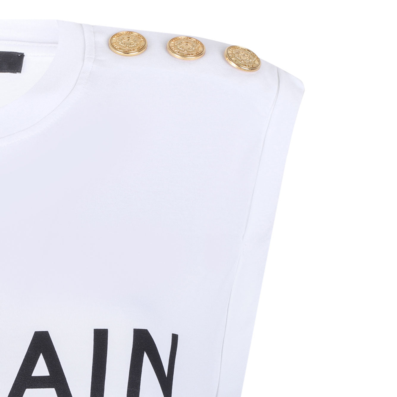 BALMAIN Printed Tank Top for Women - FW25 Collection