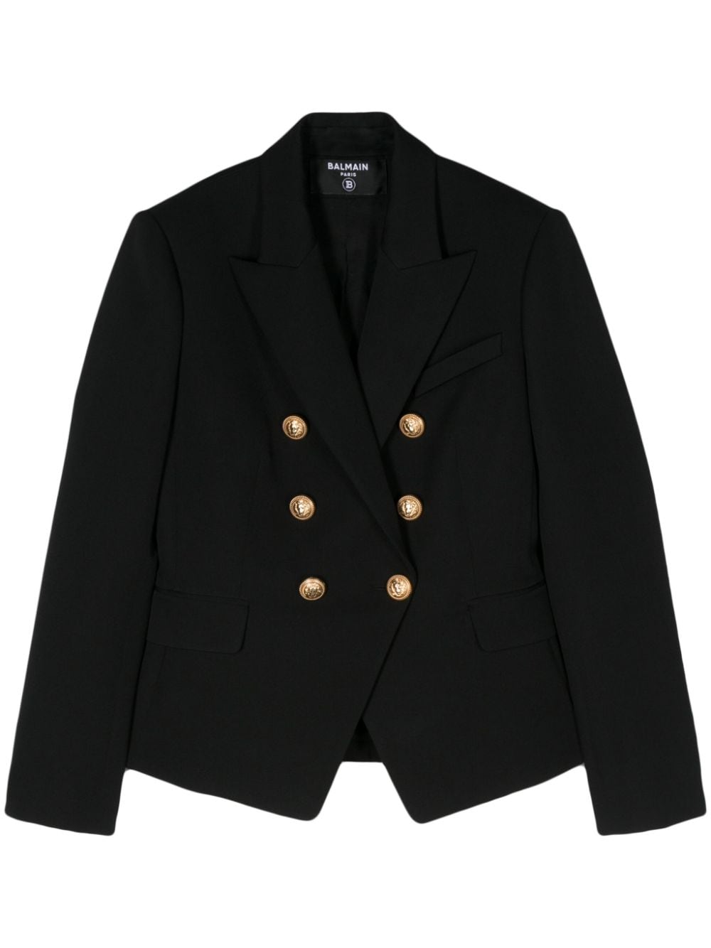 BALMAIN Wool Double-Breasted Jacket