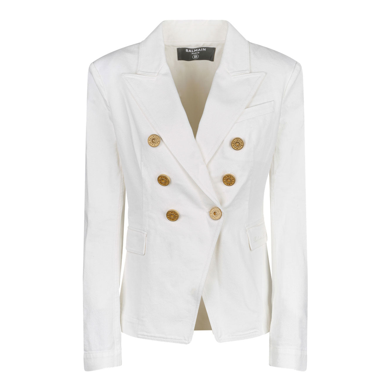 BALMAIN Cotton Clothing Jacket for Women - FW24 Collection