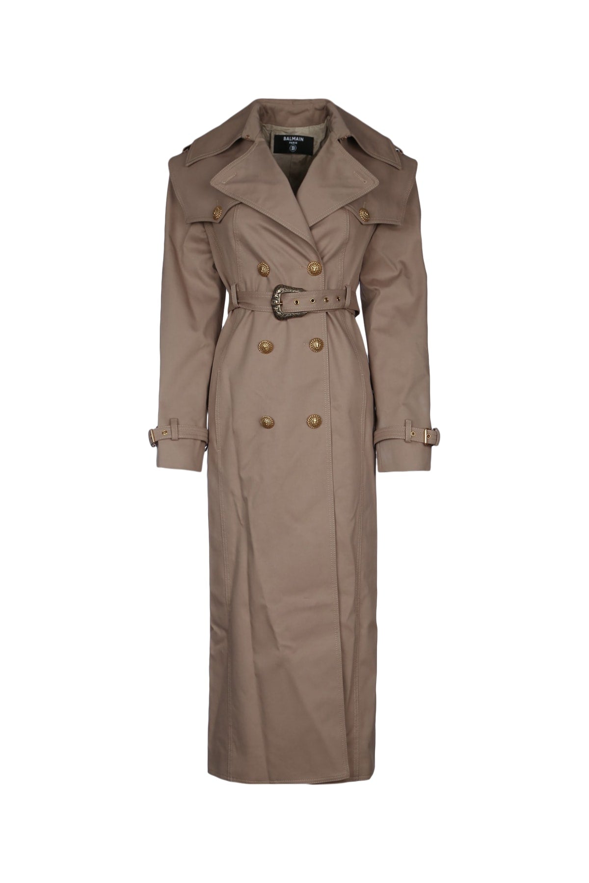 BALMAIN Women's Mini Trench Coat for Spring/Summer 2025