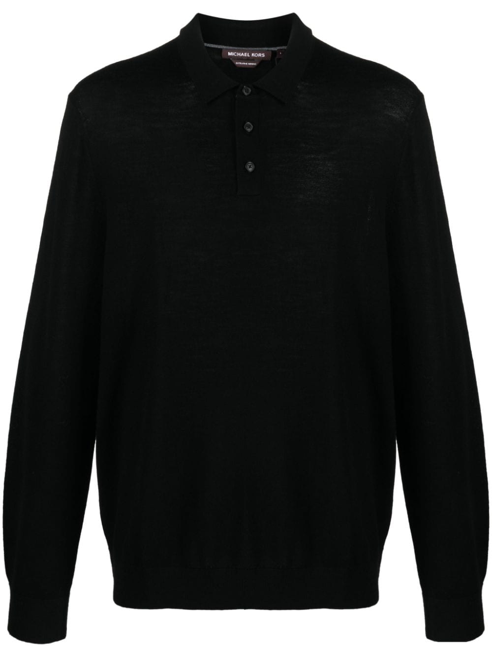 MICHAEL KORS Core Merino Long Sleeves Polo for Men
