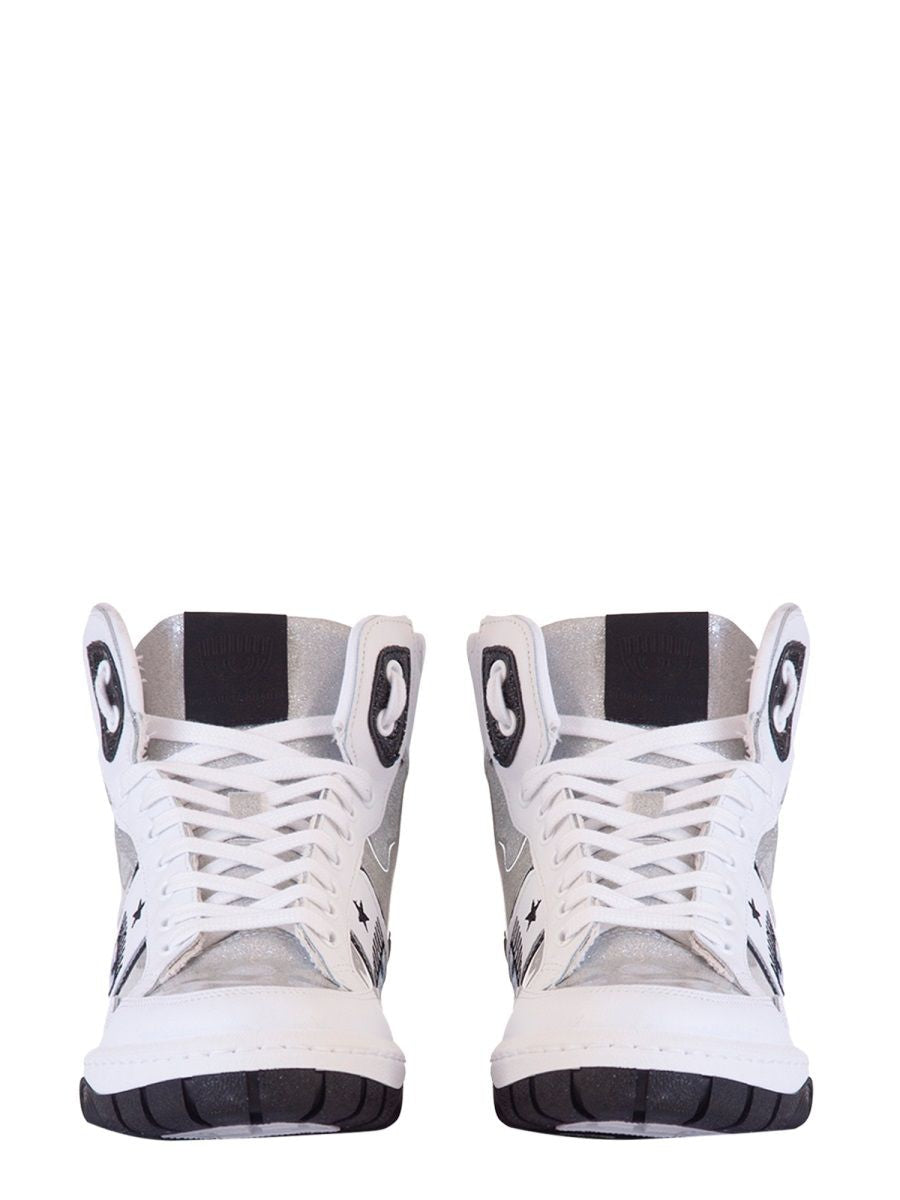CHIARA FERRAGNI Logomania High Sneakers for Women
