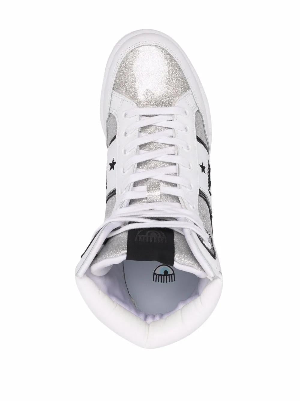 CHIARA FERRAGNI Logomania High Sneakers for Women