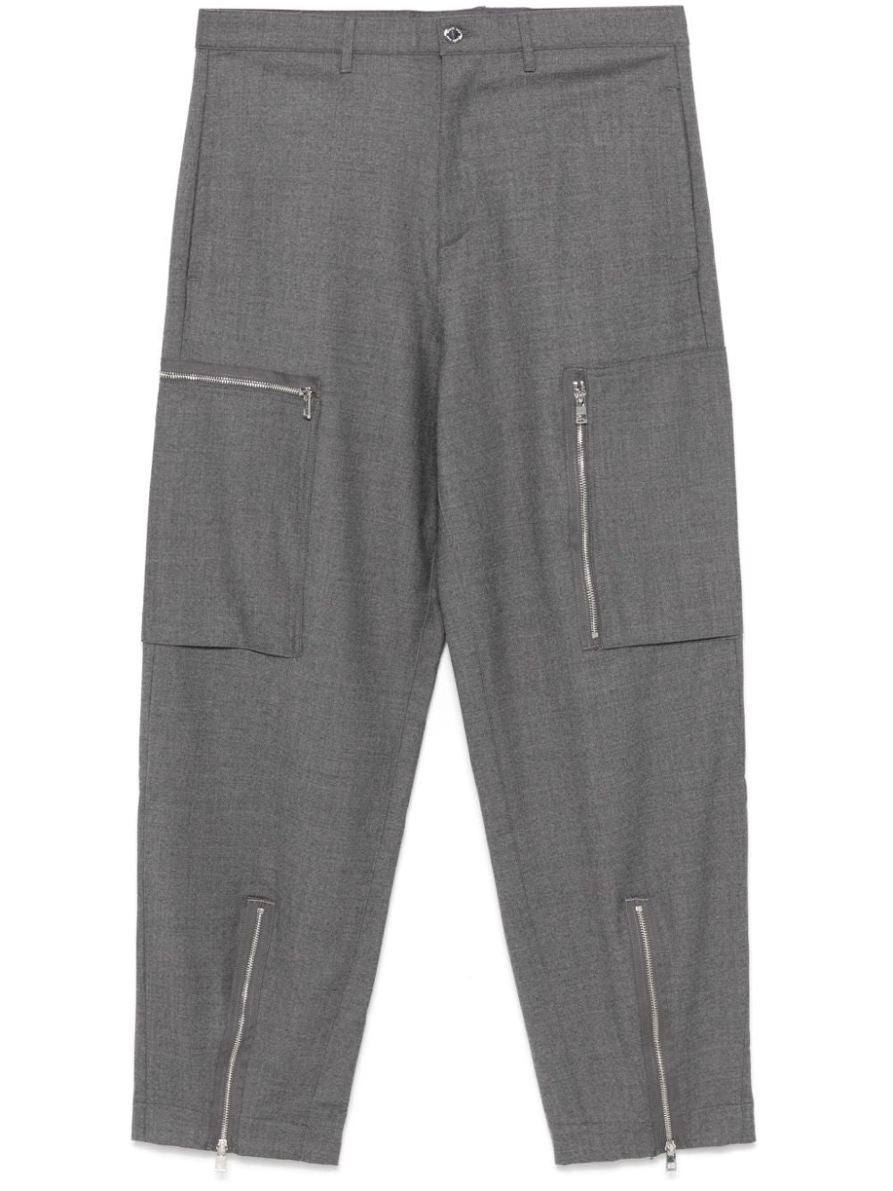 MICHAEL KORS Men's Mini Zip Cargo Trousers for FW24