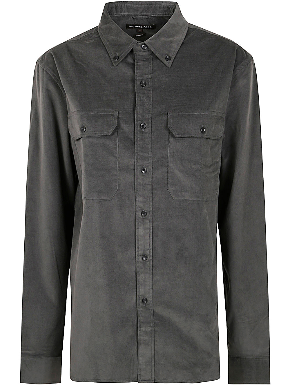 MICHAEL KORS Classic Long Sleeves Micro Cord Shirt for Men