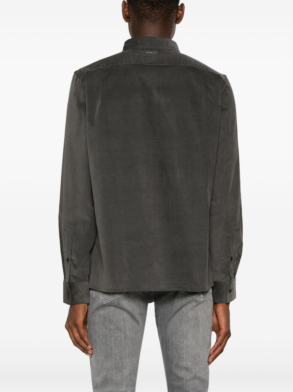 MICHAEL KORS Classic Long Sleeves Micro Cord Shirt for Men