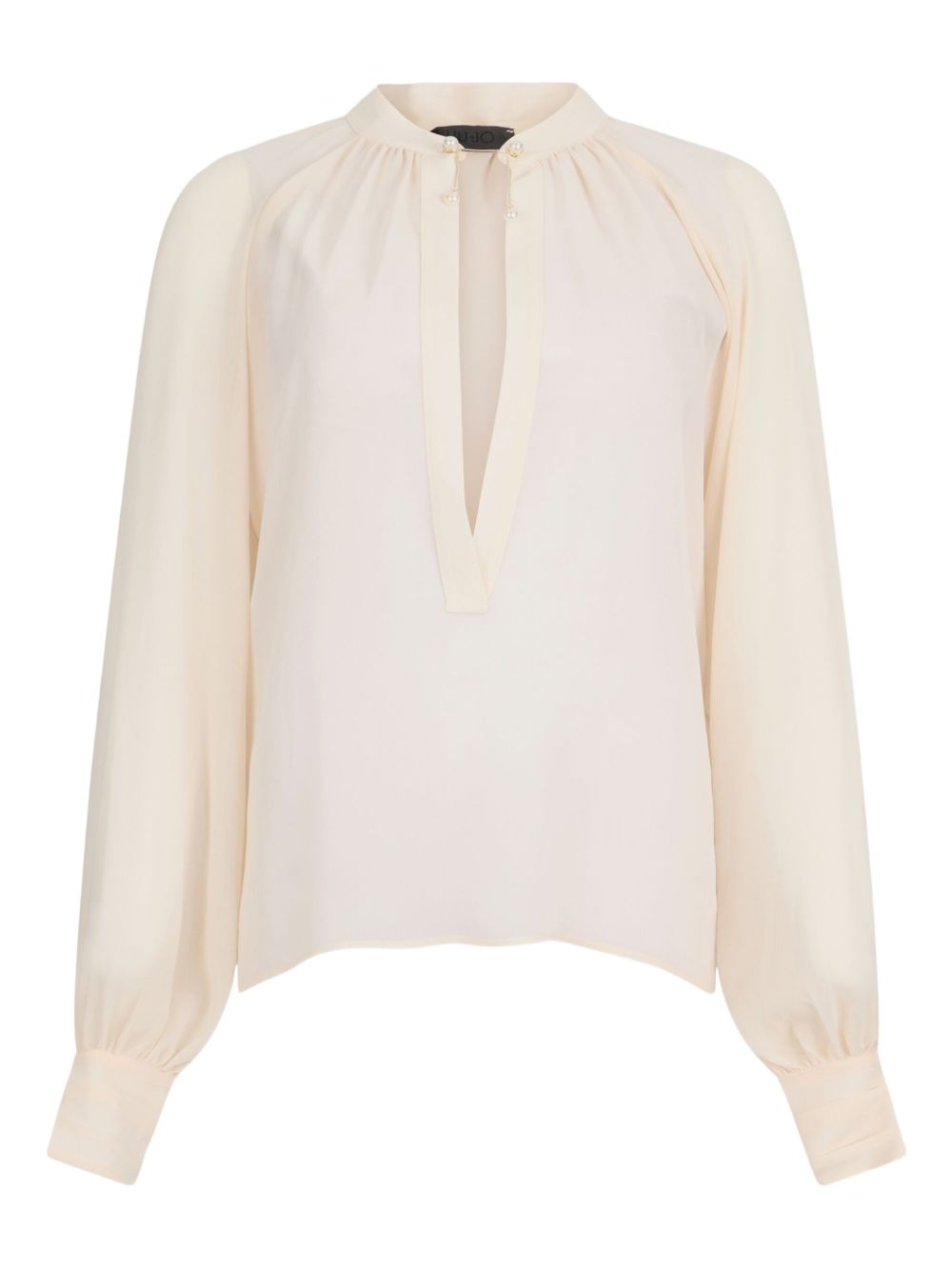 LIU JO Pearl Embellished Puff Jacket for Women - FW25
