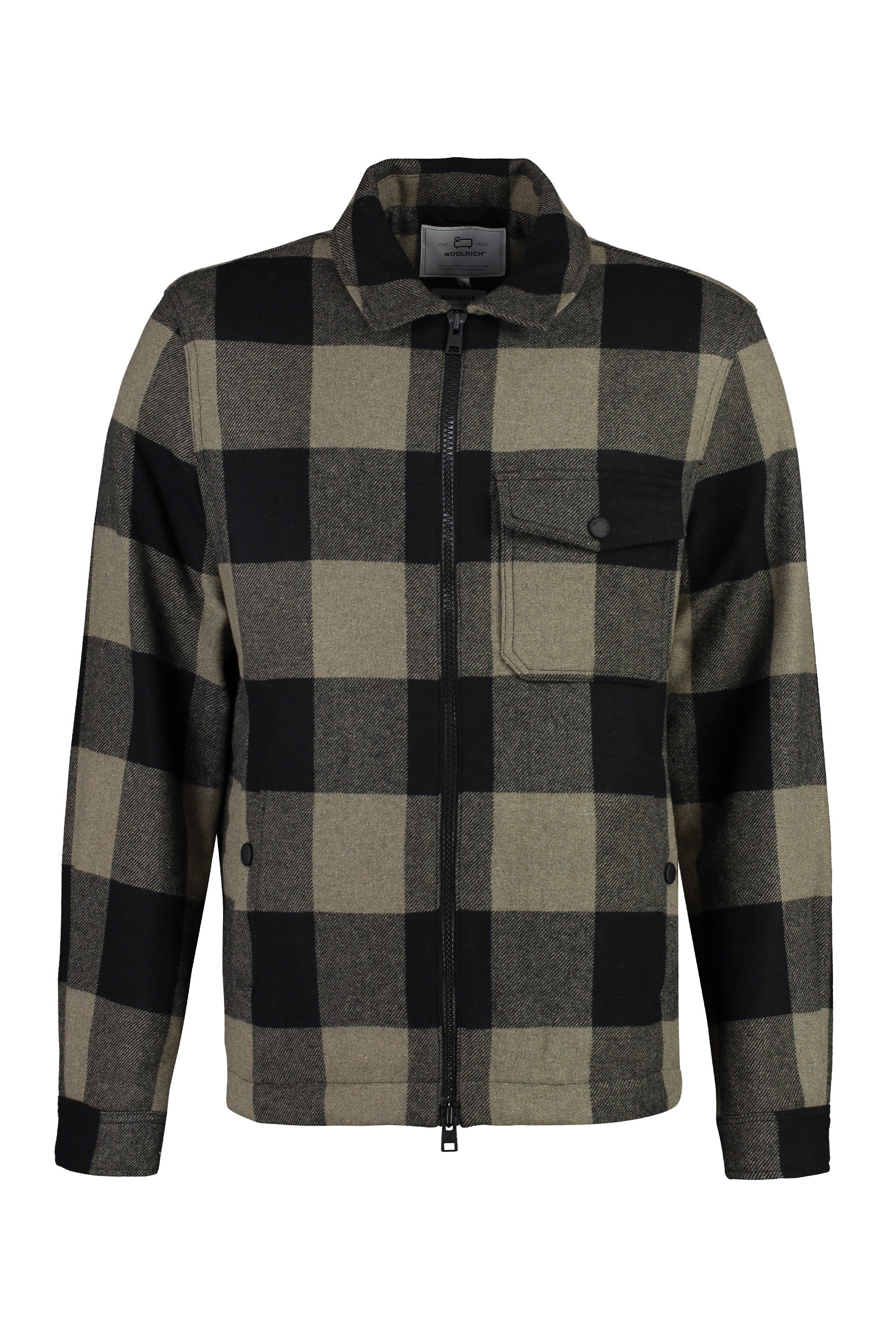 WOOLRICH Wool Blend Overshirt for Men
