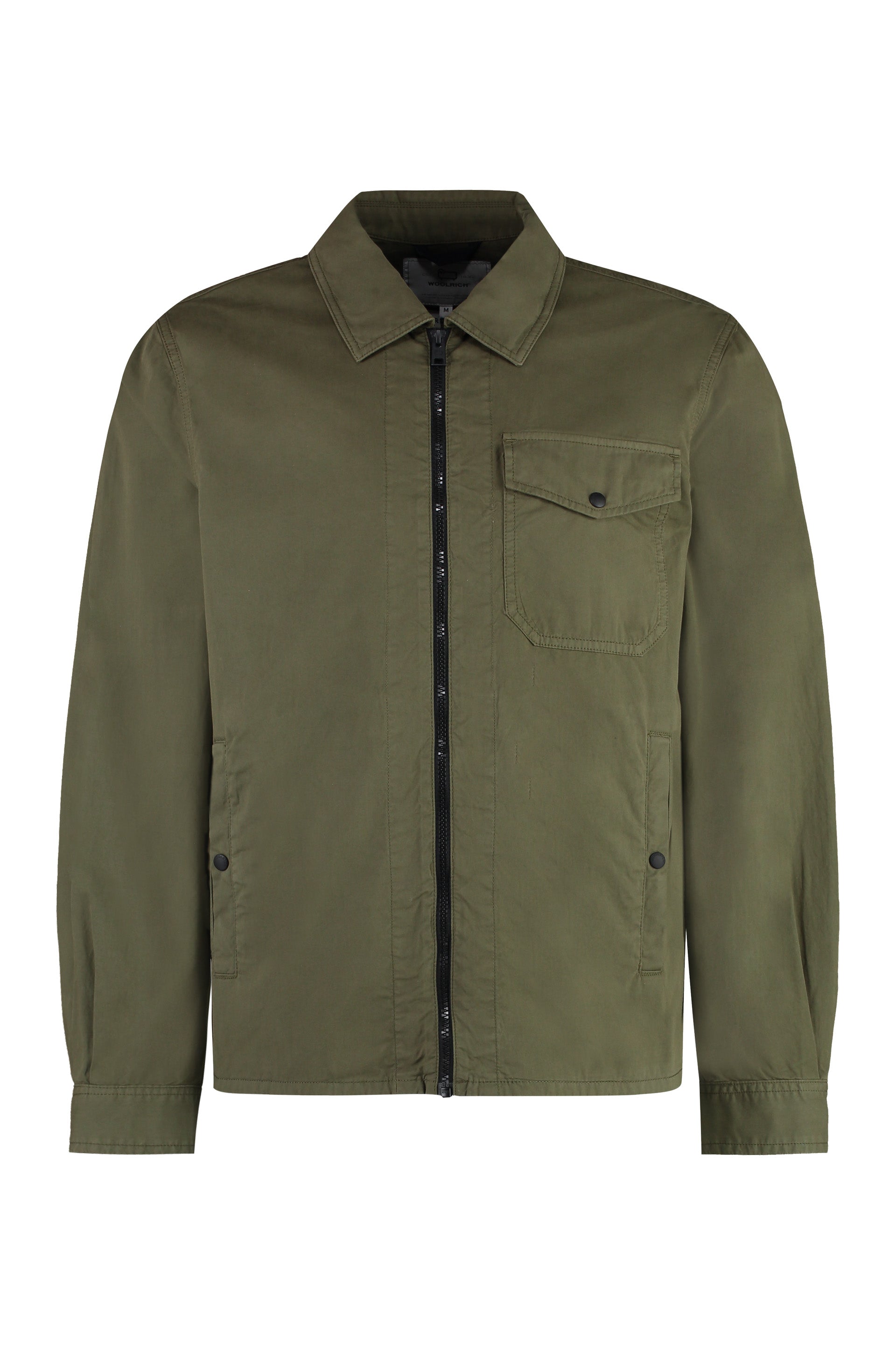 WOOLRICH Garment-Dyed Shirt Jacket for Men