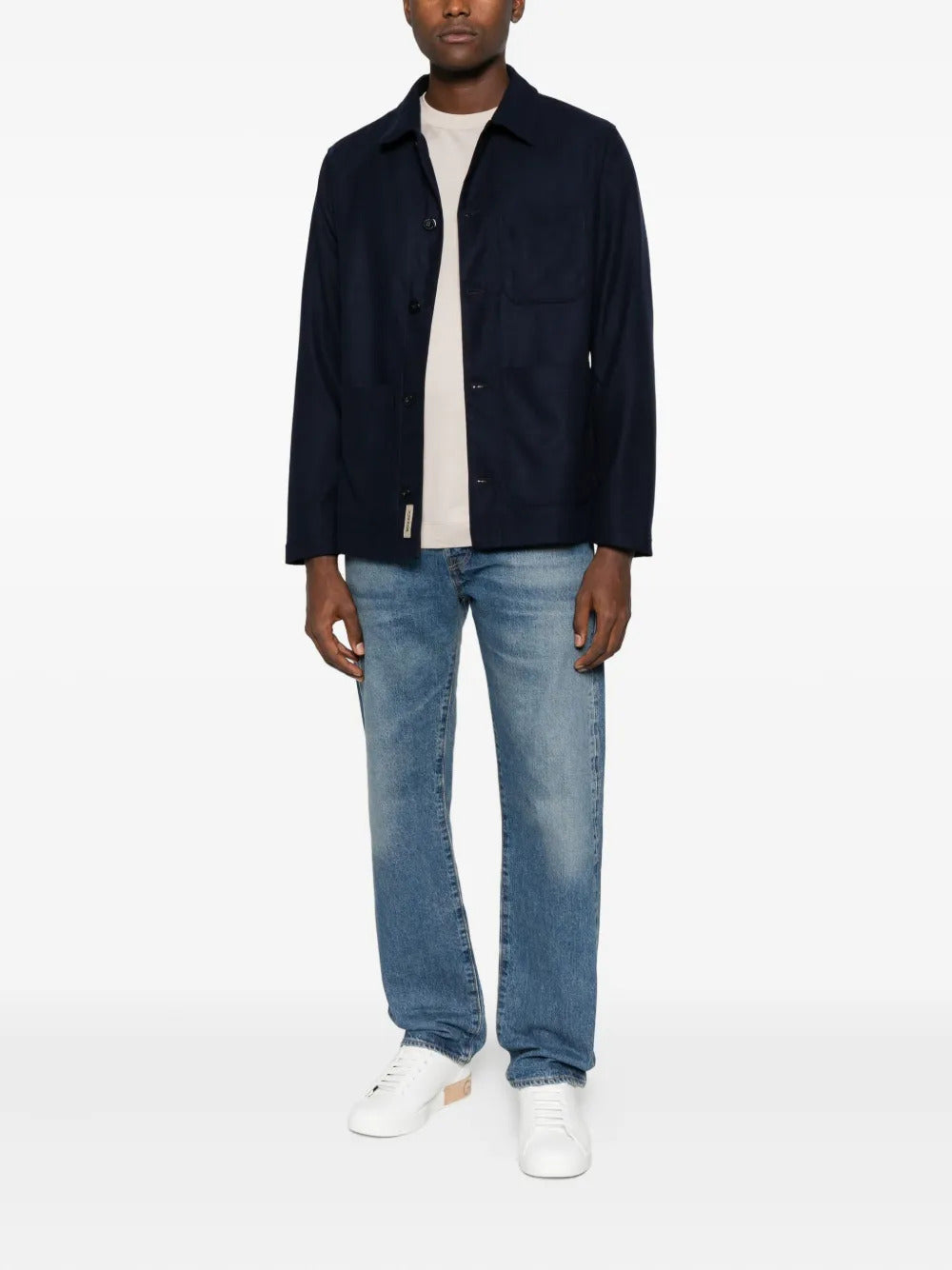 WOOLRICH Wool Blend Flannel Shirt Jacket - Size L