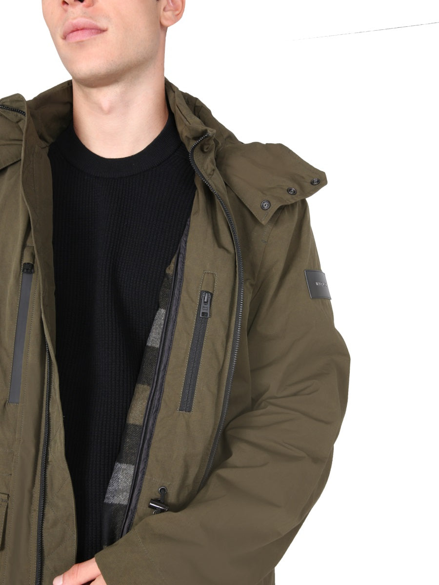 WOOLRICH Removable Hooded Mini Jacket for Men