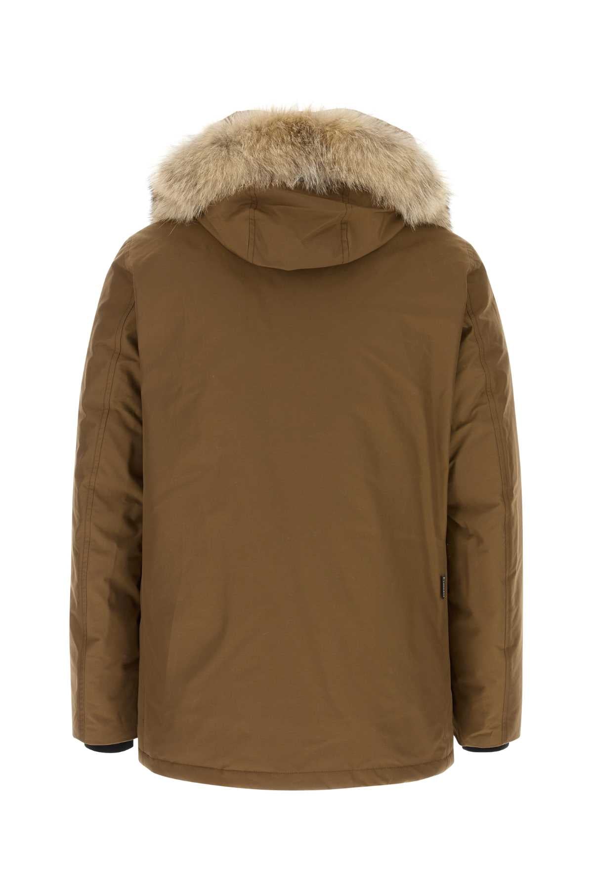 WOOLRICH Cotton Blend Arctic Parka Jacket for Men