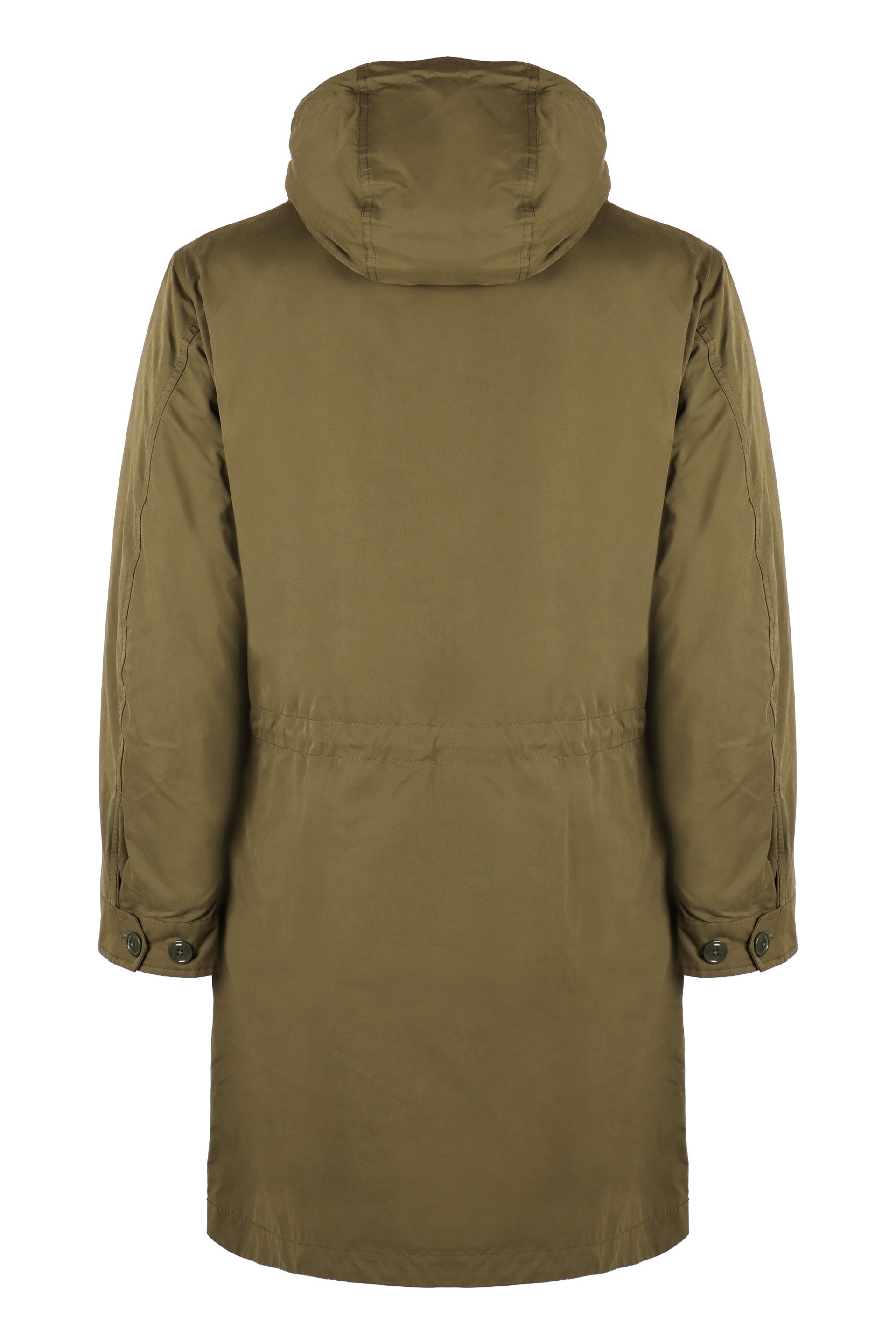 WOOLRICH Men's Mountain Cloth Hooded Parka Jacket