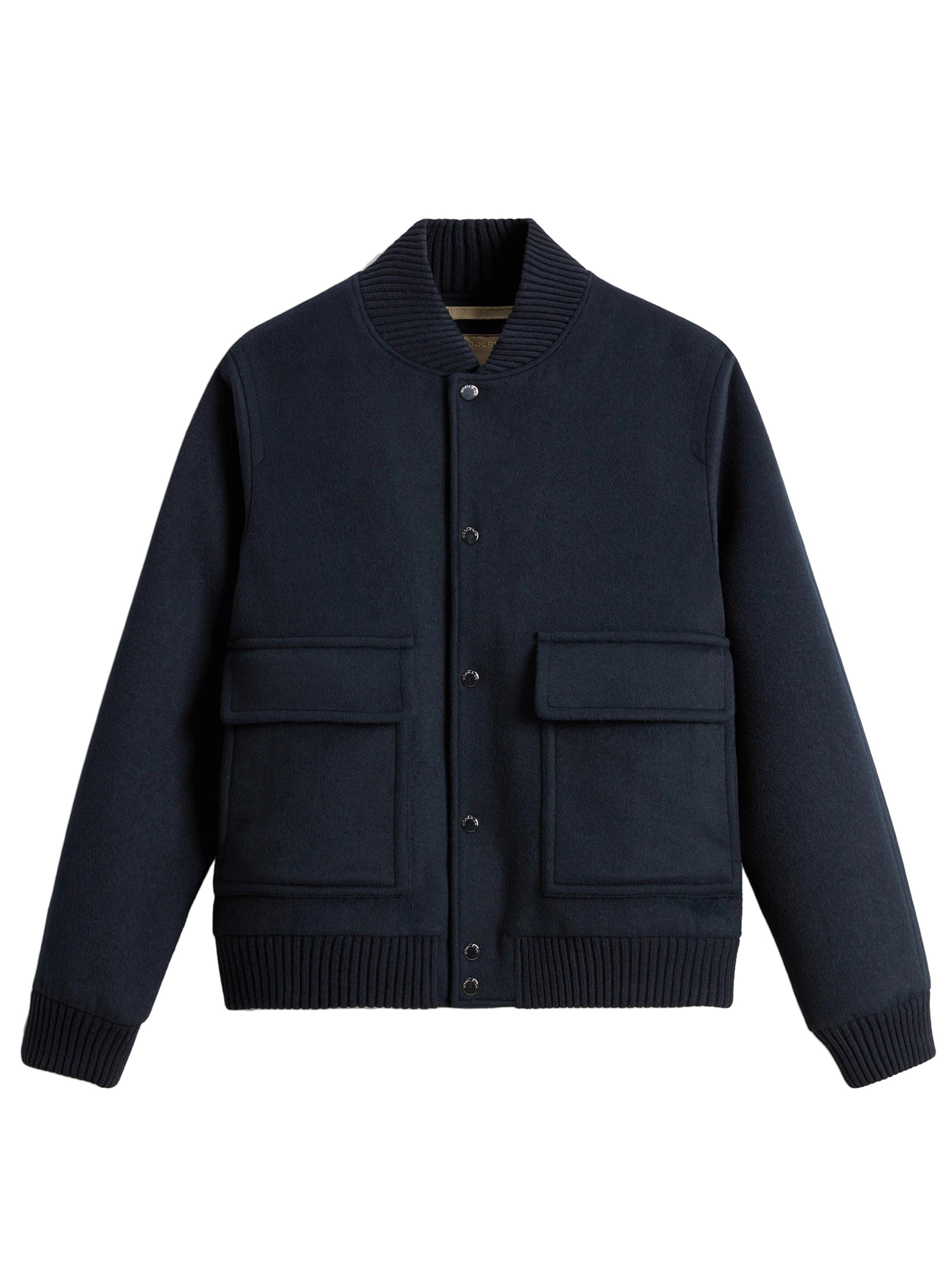 WOOLRICH Men's Wool Blend Miles Bomber Jacket - Size L