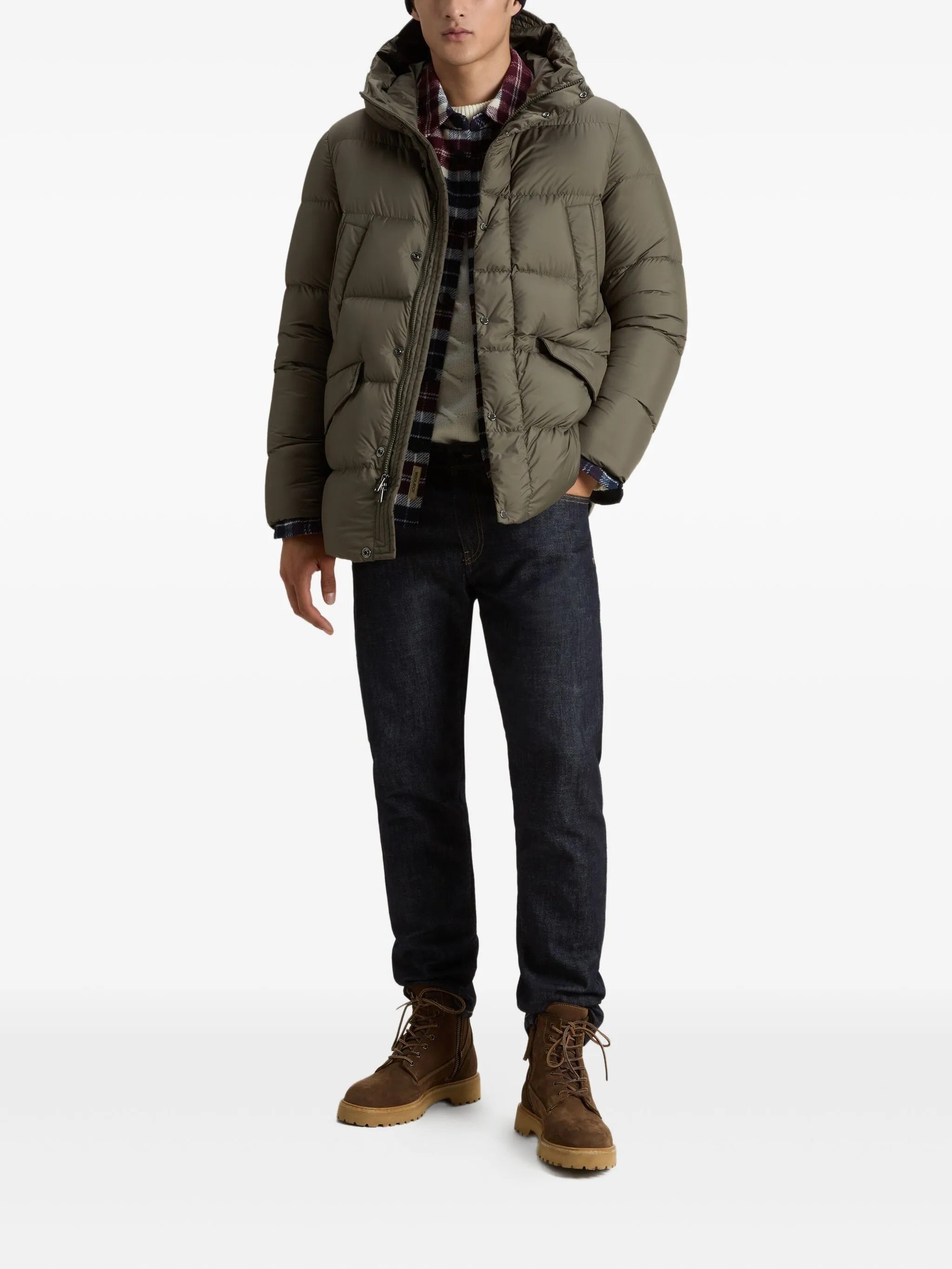 WOOLRICH Men's Adjustable Hood Parka Jacket