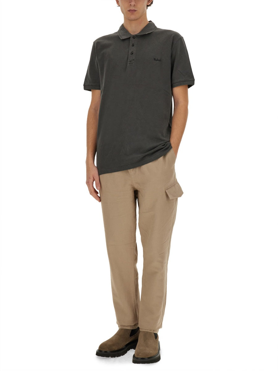 WOOLRICH Classic Logo Polo Shirt - Size L