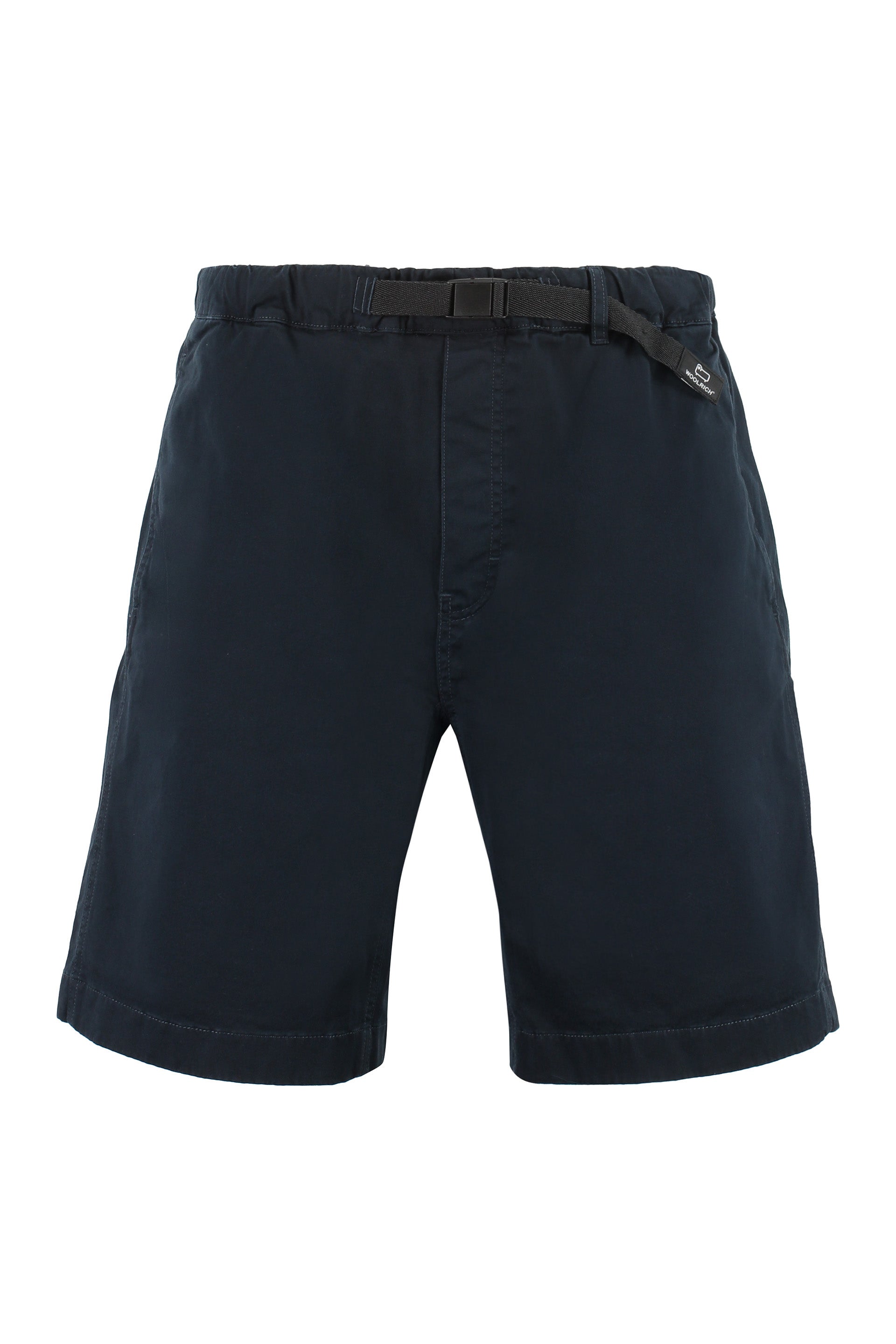 WOOLRICH Men's Cotton Shorts with Adjustable Strap