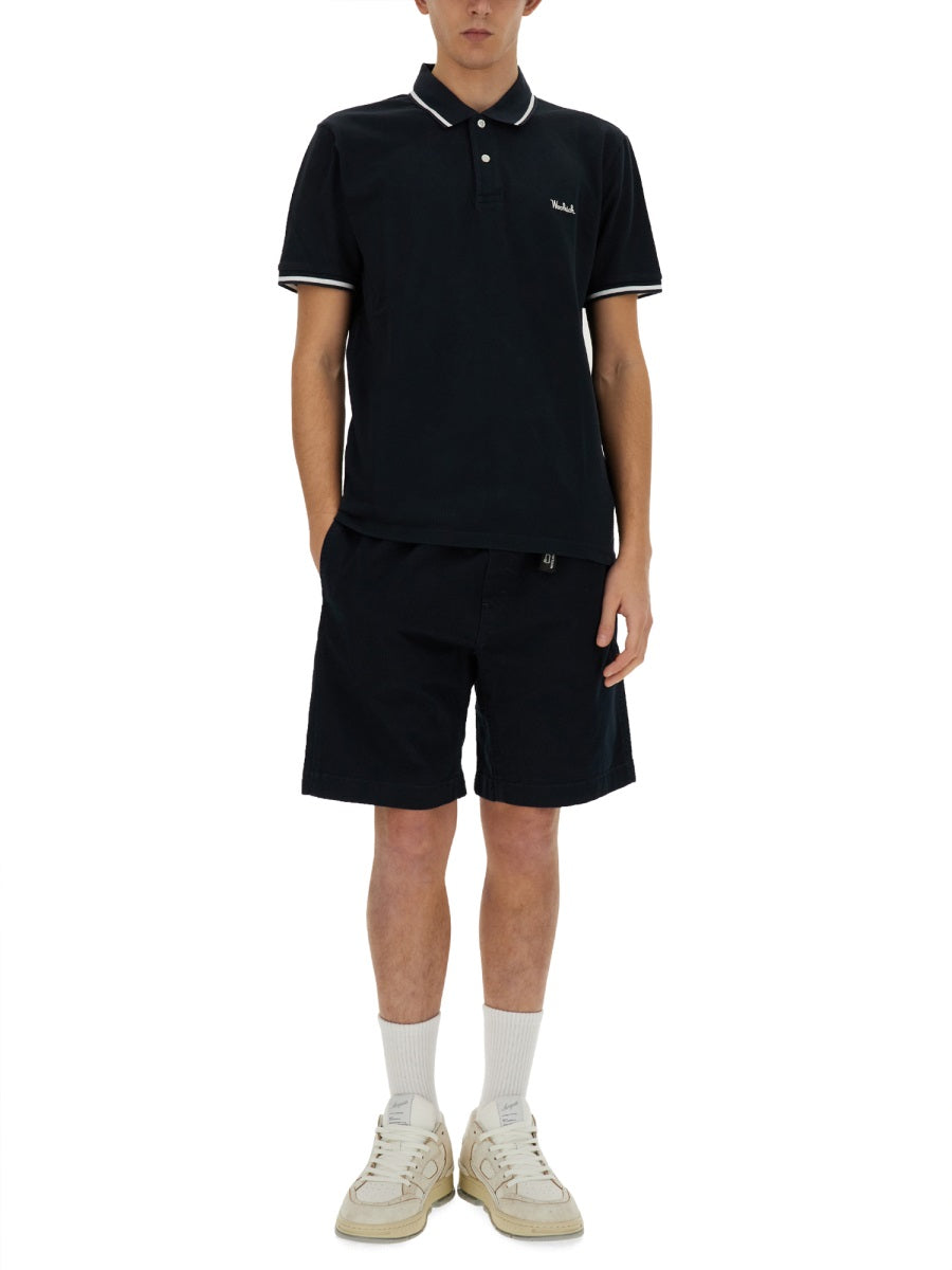 WOOLRICH Belted Bermuda Shorts - Size L