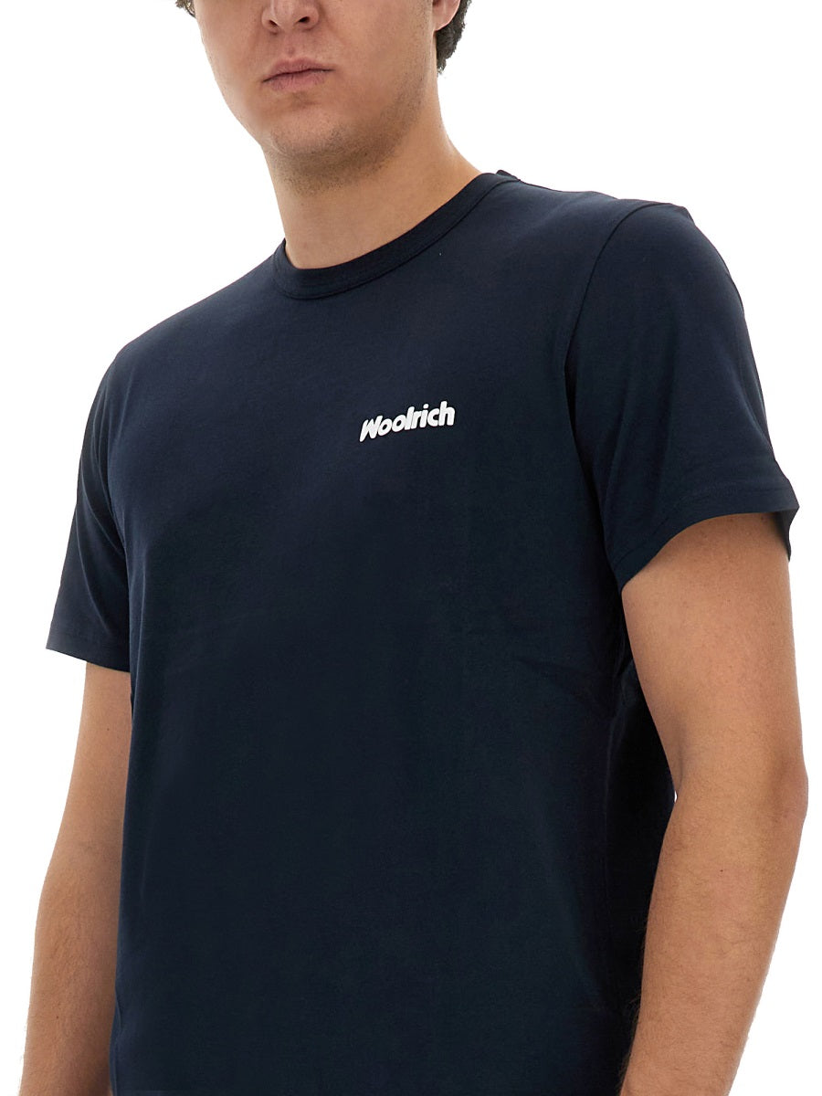 WOOLRICH Classic Logo T-Shirt - Size L