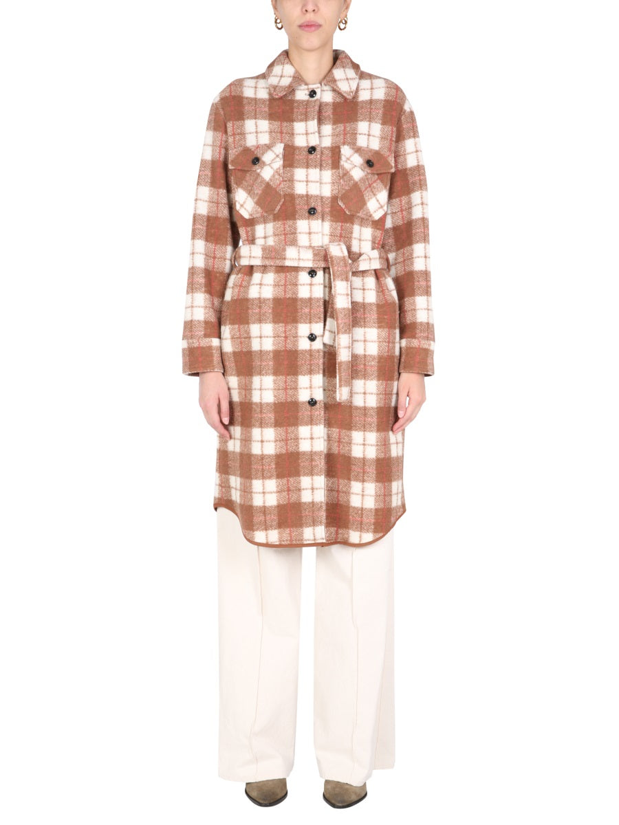 WOOLRICH Classic Collar Trench Coat for Women