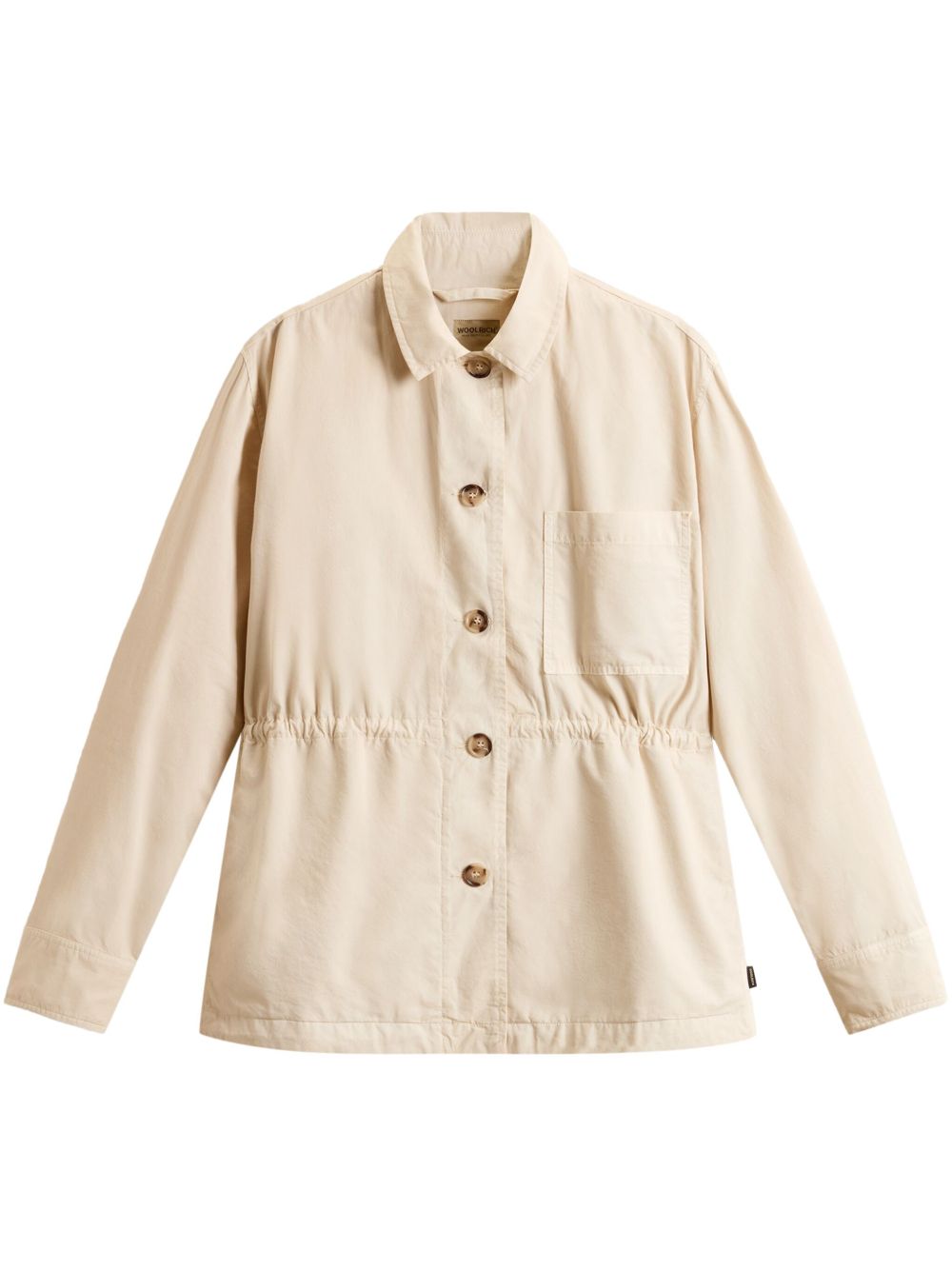 WOOLRICH Button-Up Cotton Shirt Jacket for Women